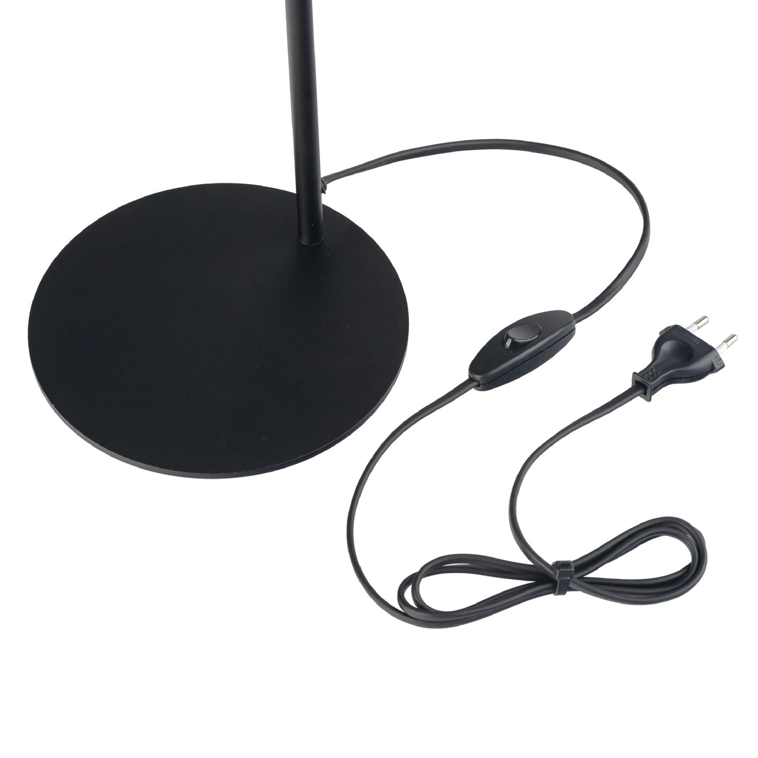 Lampe de bureau métal 40 cm petit noir réglable