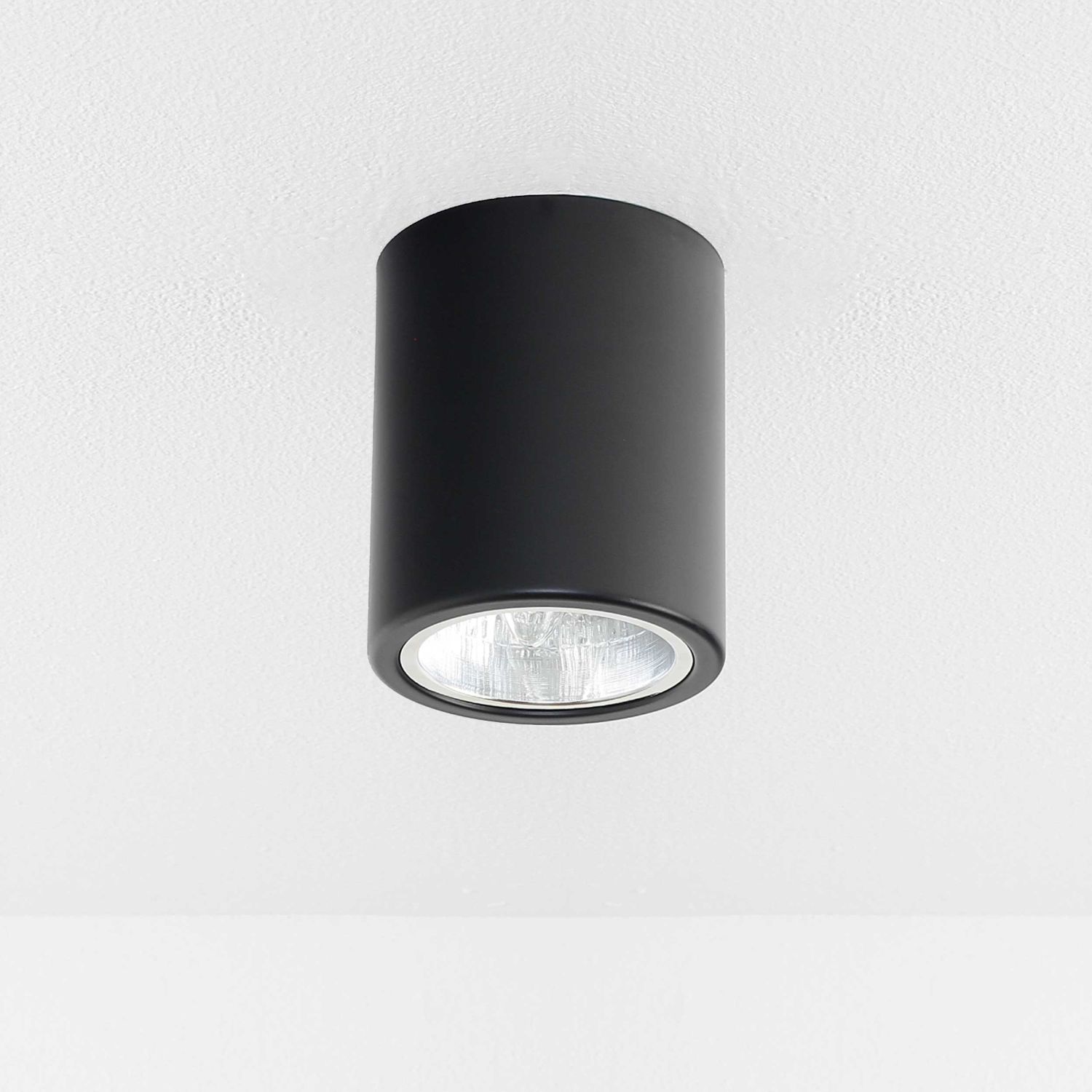 Plafonnier rond DOWNLIGHT ROUND en noir