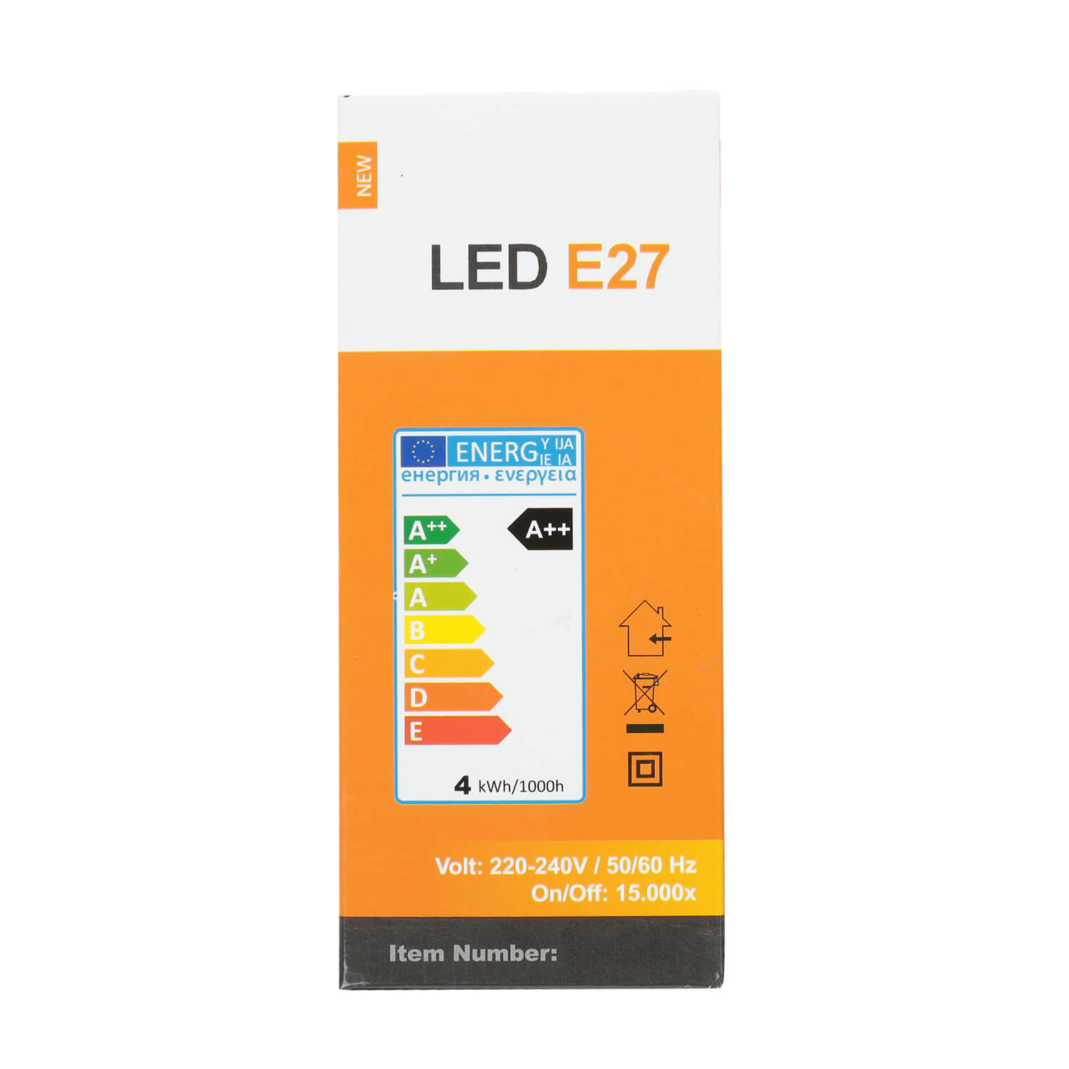Filament Leuchtmittel LED E27 dimmbar 4 W 2500 K warmweiß 320 lm - LM10060