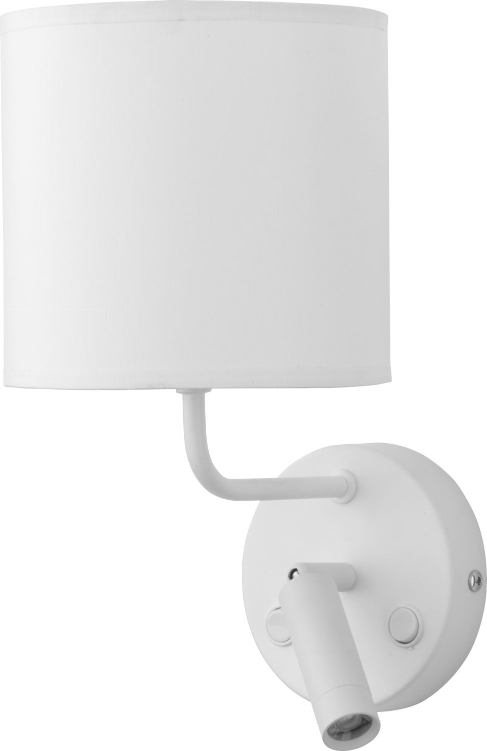 LED Wandlampe Leselicht Weiß Bett Lampe PASA E27