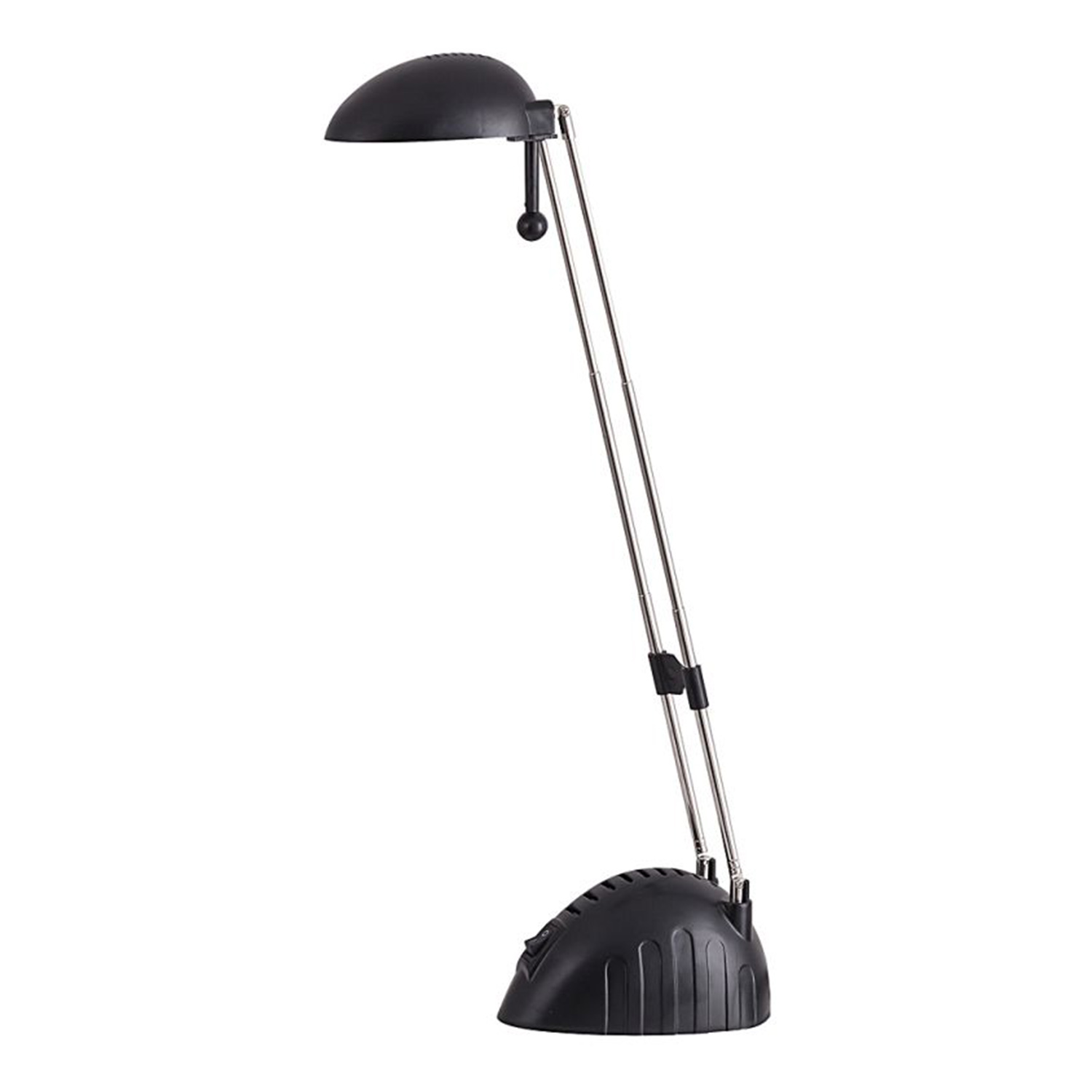 Lampe de bureau LED noire interrupteur 5W flexible