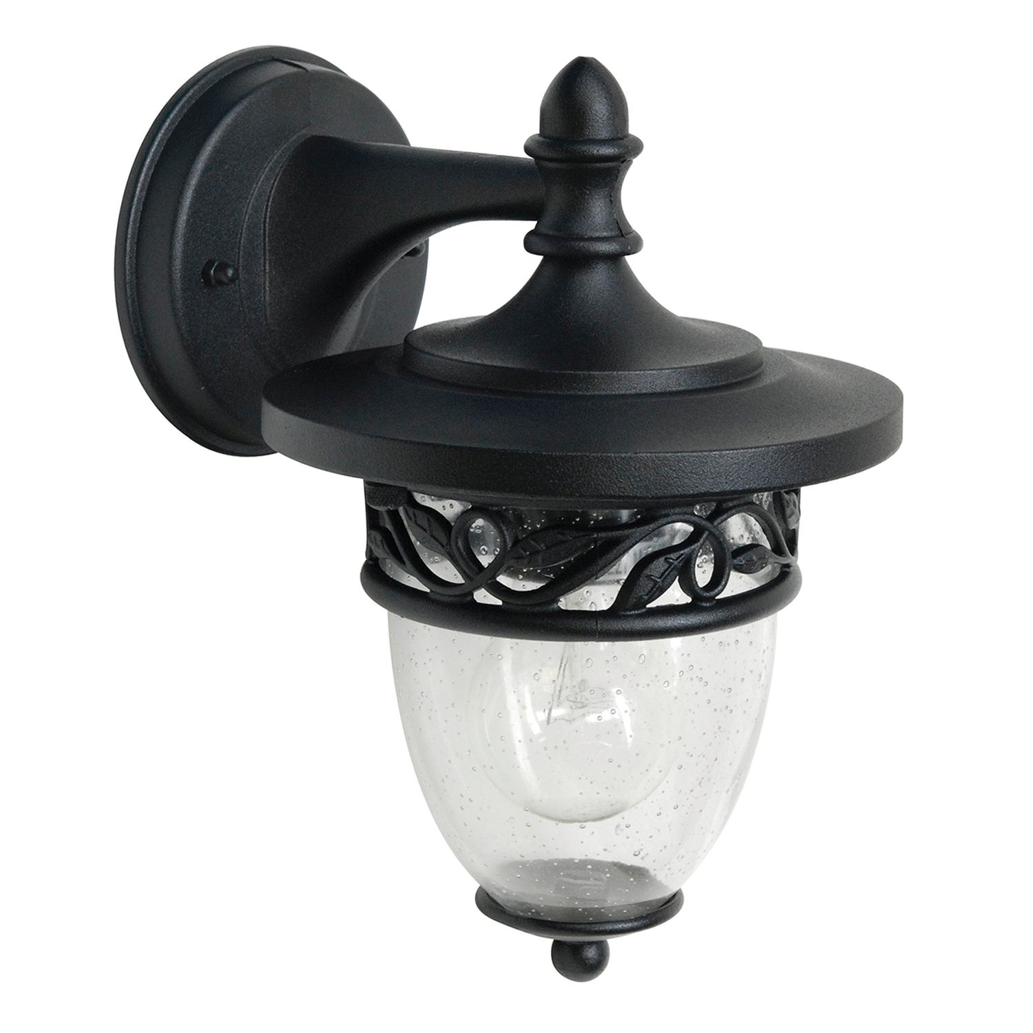 Applique Extérieur Noir IP44 Rustique Terrasse