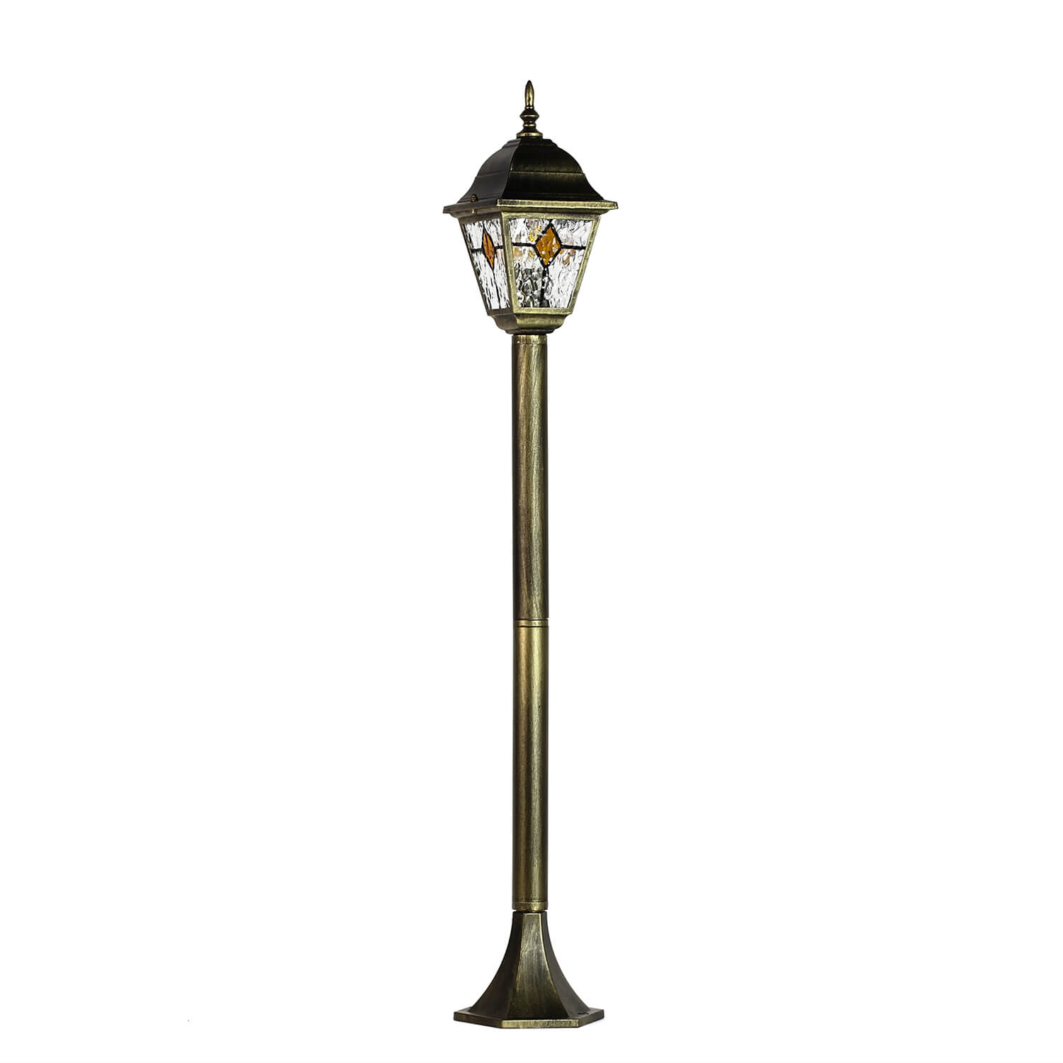 Lampe d'allée Jardin SALZBURG H:1,03m Style Tiffany