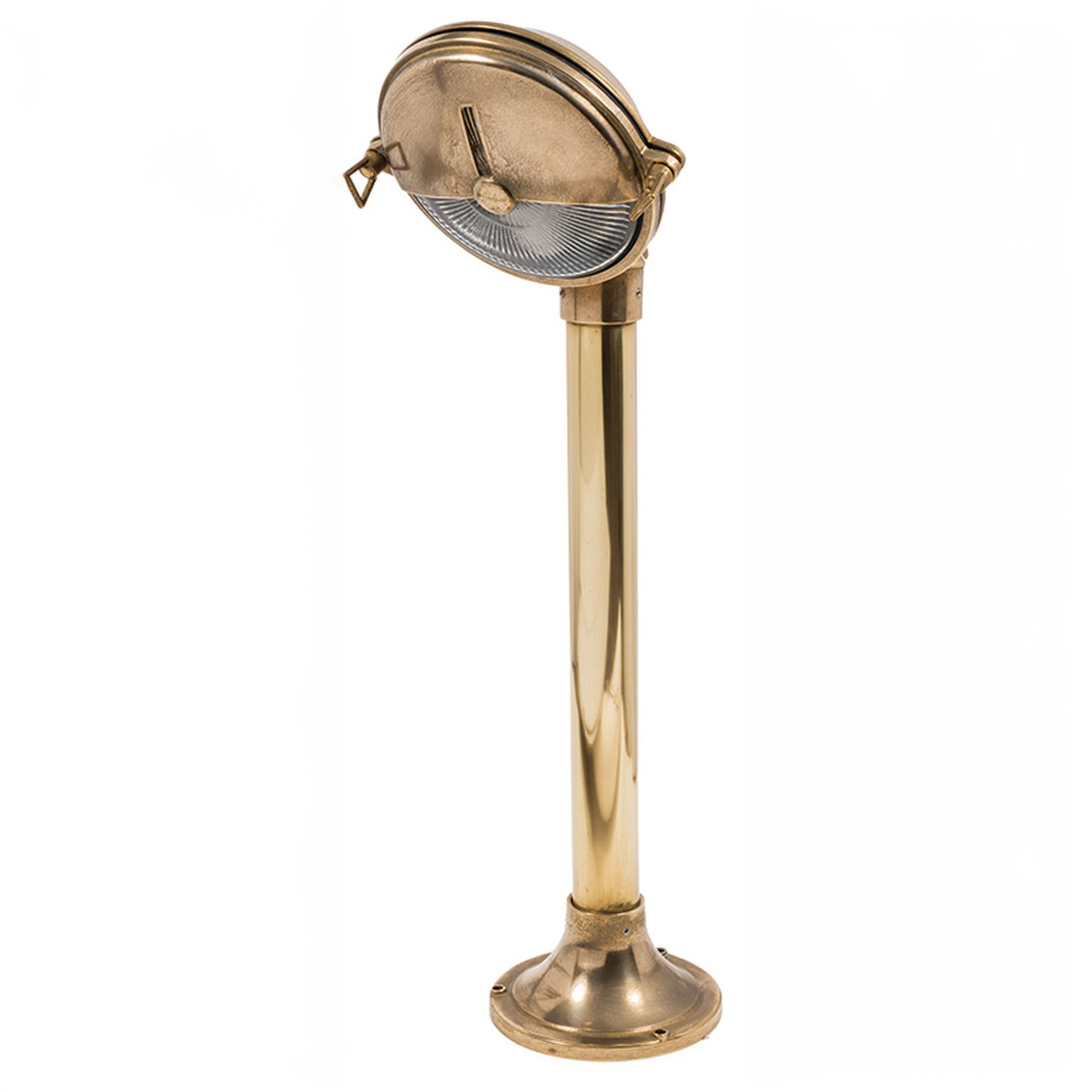 Lampe d'allée décorative KARPAHTOS jardin laiton