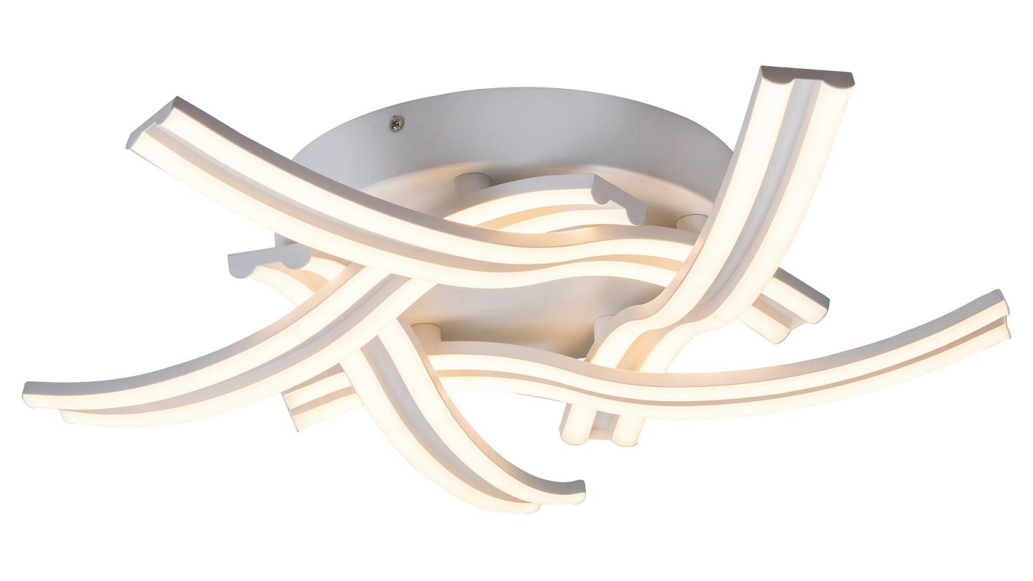Moderne LED Deckenlampe Metall 60W 3000K dekorativ
