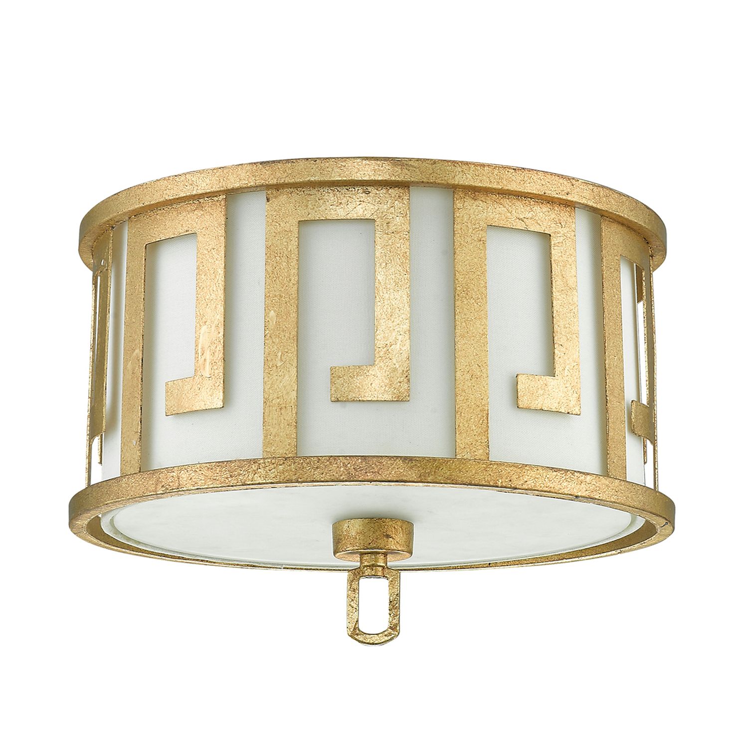 Deckenlampe Vintage Mediterran in Creme Gold AIROSO