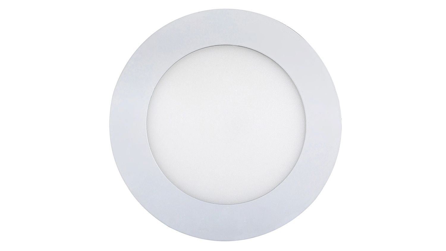 Moderne LED Einbauleuchte Weiß 6W flach blendarm