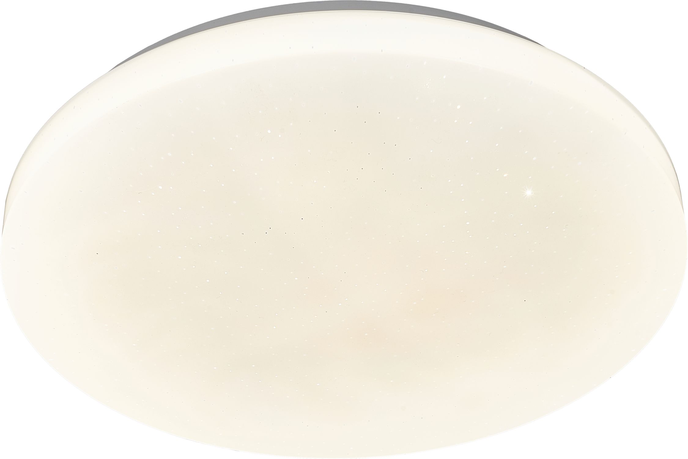 LED Deckenlampe Weiß Ø 26 cm rund Sternenhimmel 4000 K