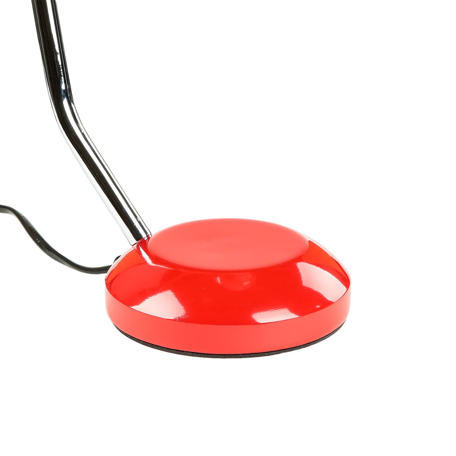 Schreibtischlampe Retro Rot flexibel 36 cm Metall E27
