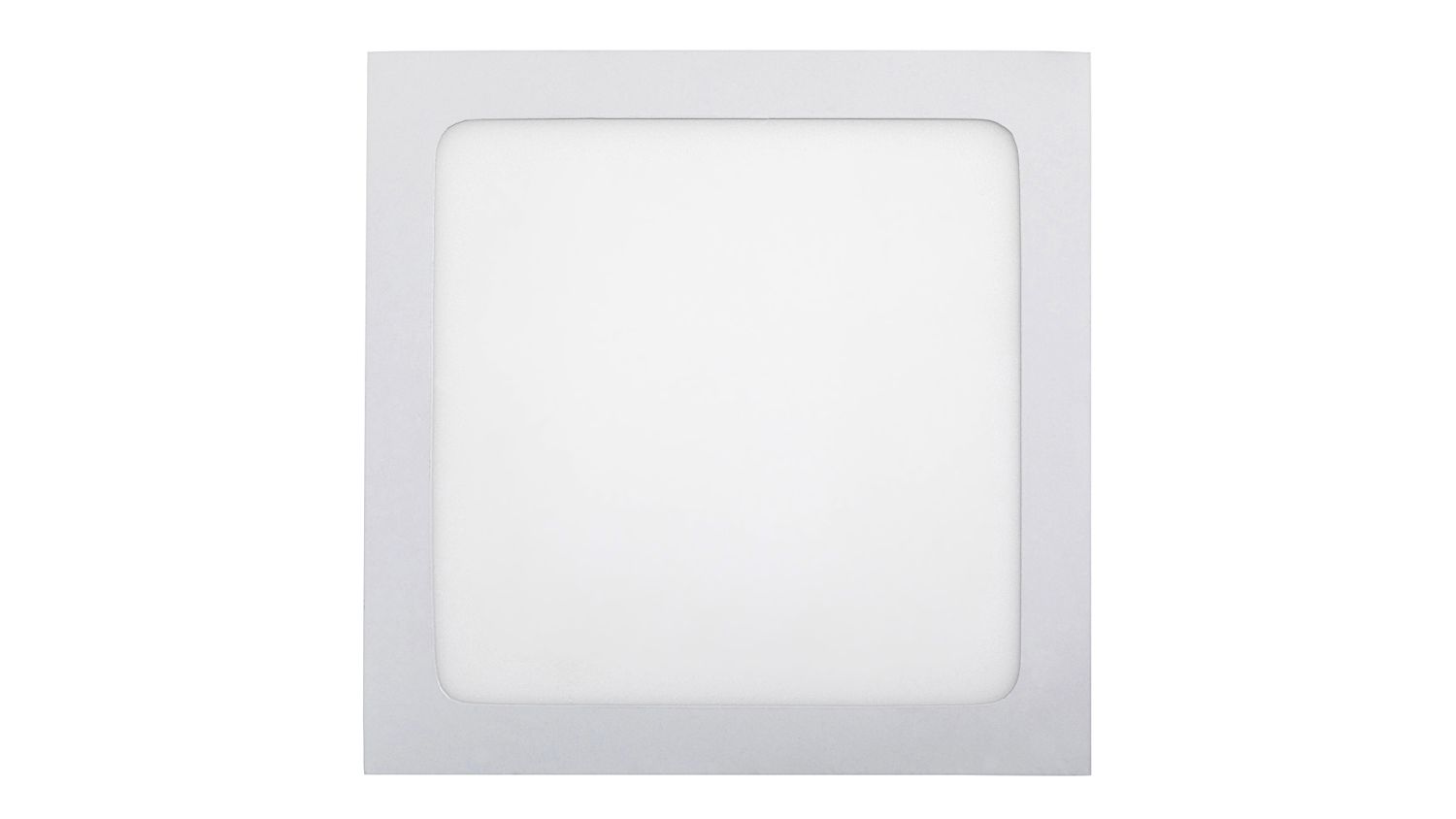 LED Einbauleuchte Weiß Metall B:22cm 18W blendarm