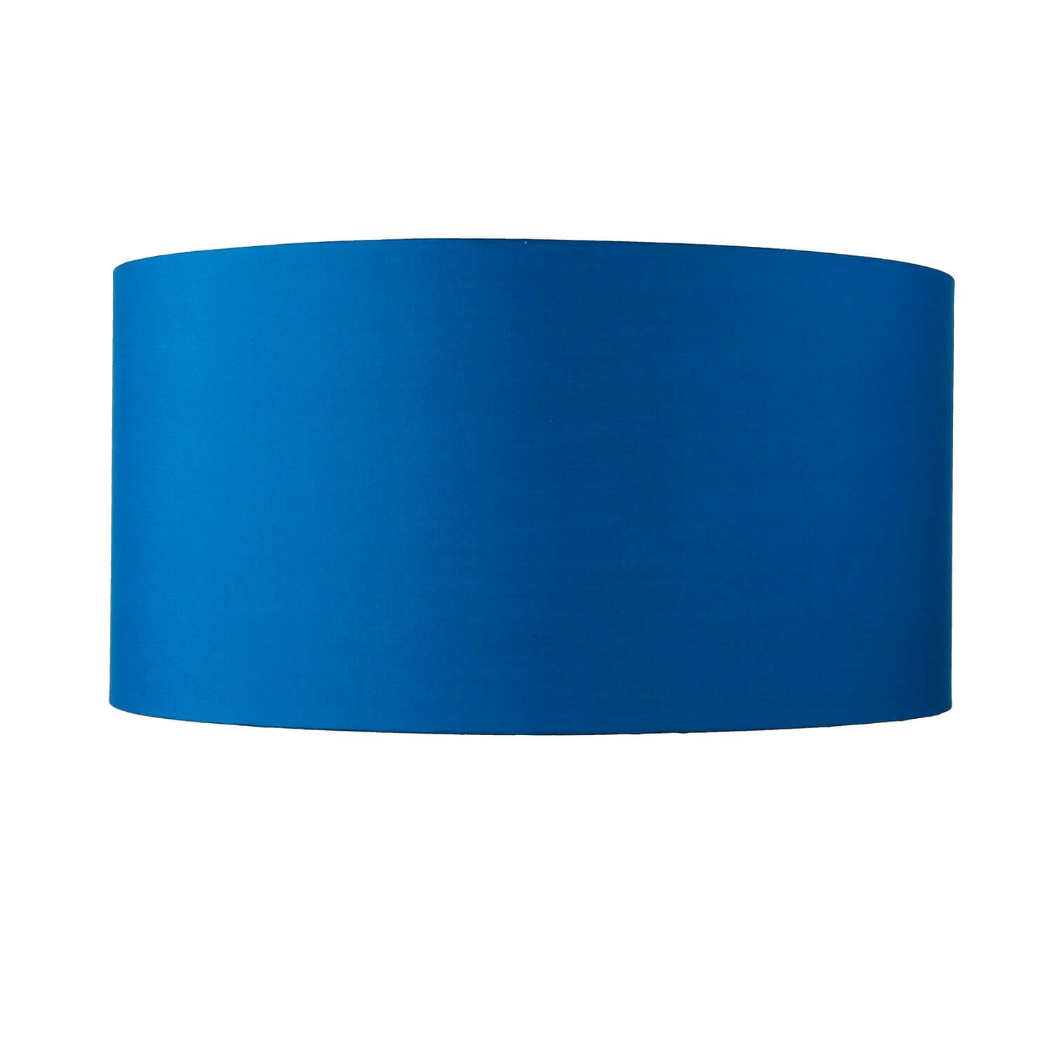 Lampenschirm für Hängeleuchte 60 cm rund Zylinder Blau