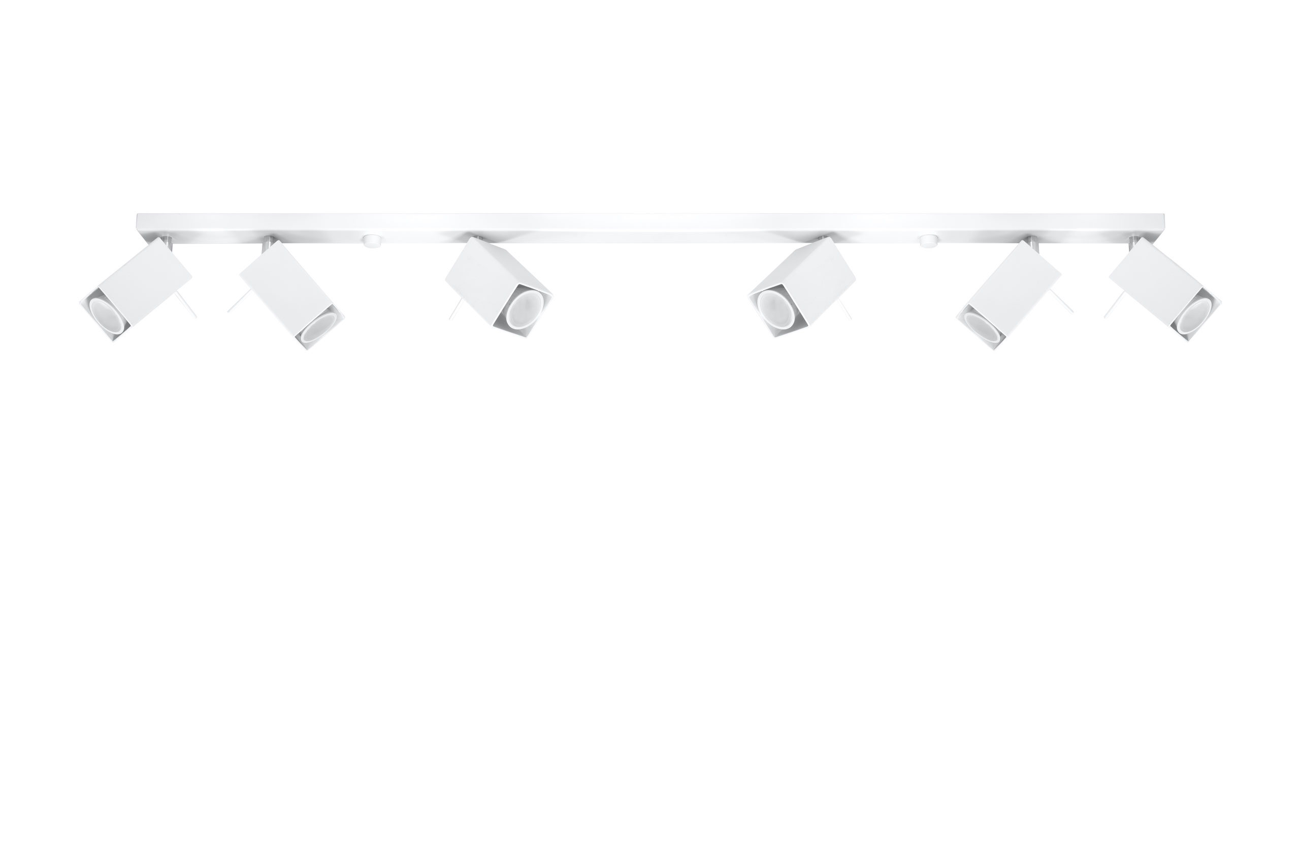 Spot de plafond blanc FALERIA 120 cm de long 6x GU10