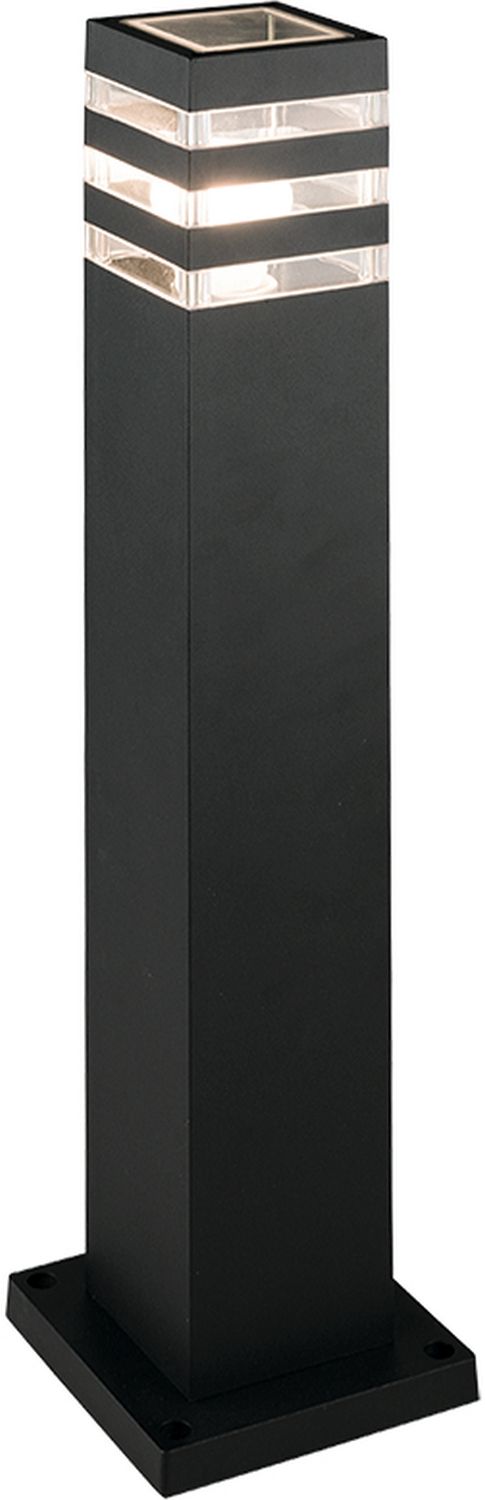 Schwarze Stehleuchte KARALIS Aluminium 65cm Lampe