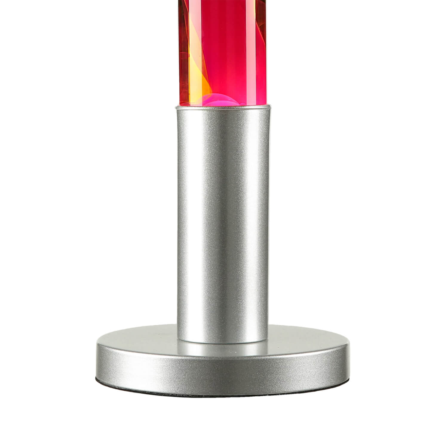 Grande lampe à lave ALAN 76cm rouge orange design rétro