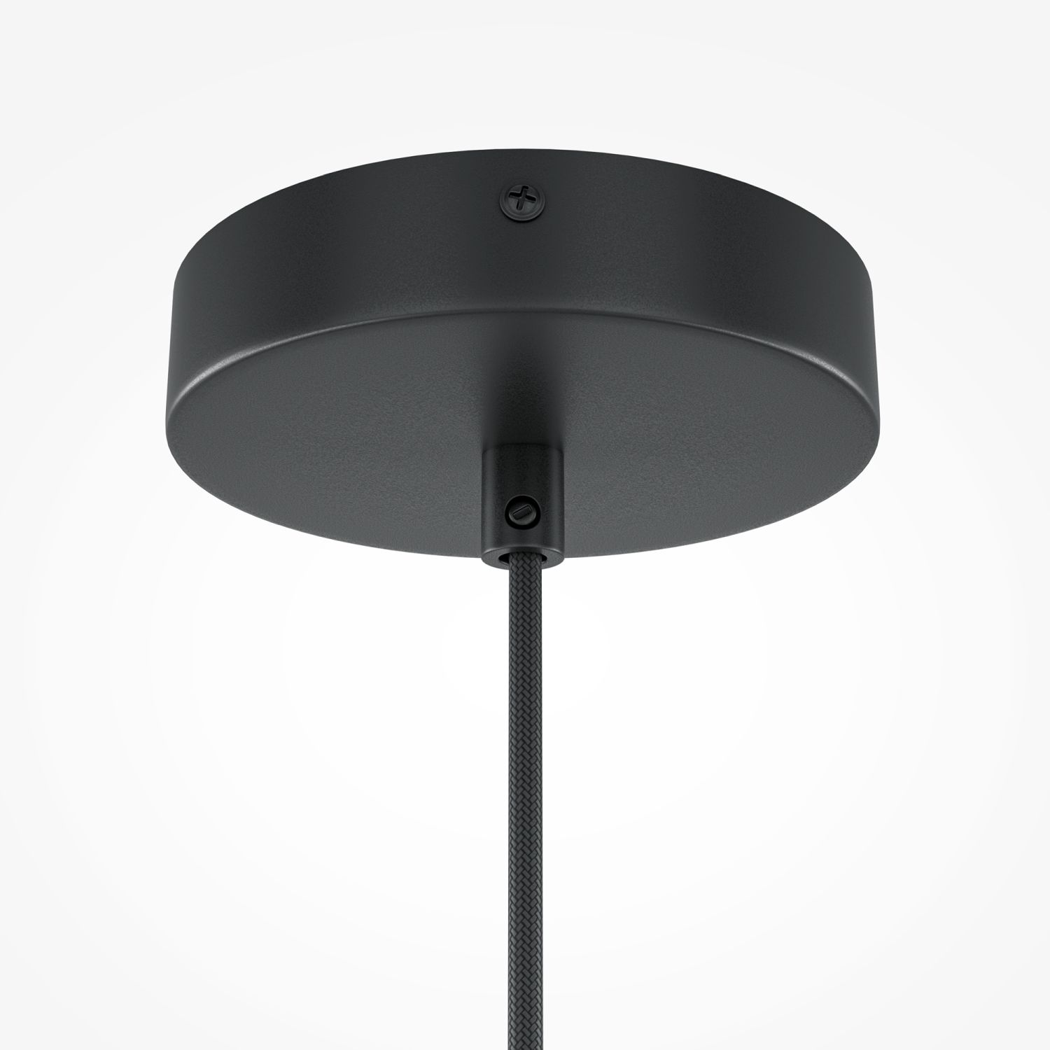 Lampe à suspendre métal bois Ø 30 cm rond H : max. 342,5 cm