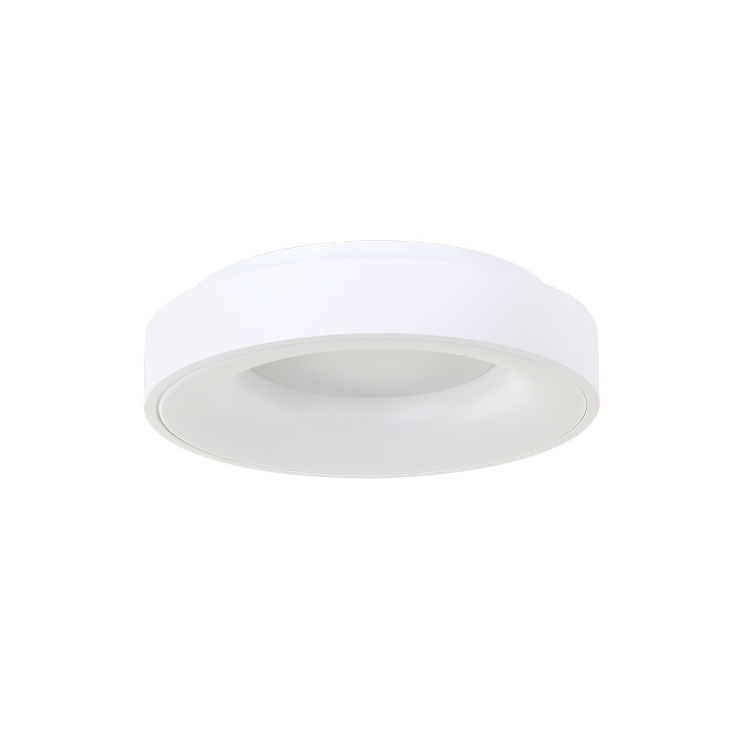 Plafonnier LED rond blanc Ø38 cm 30 W 2700 K faible éblouissement