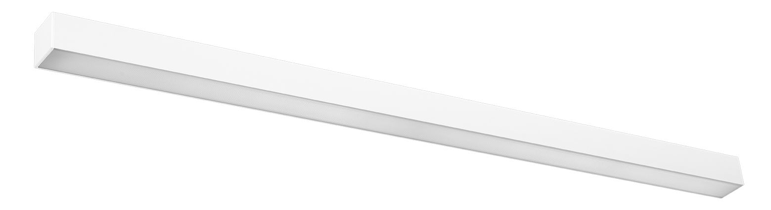 LED Wandleuchte Weiß 118 cm lang 4000 K Downlight
