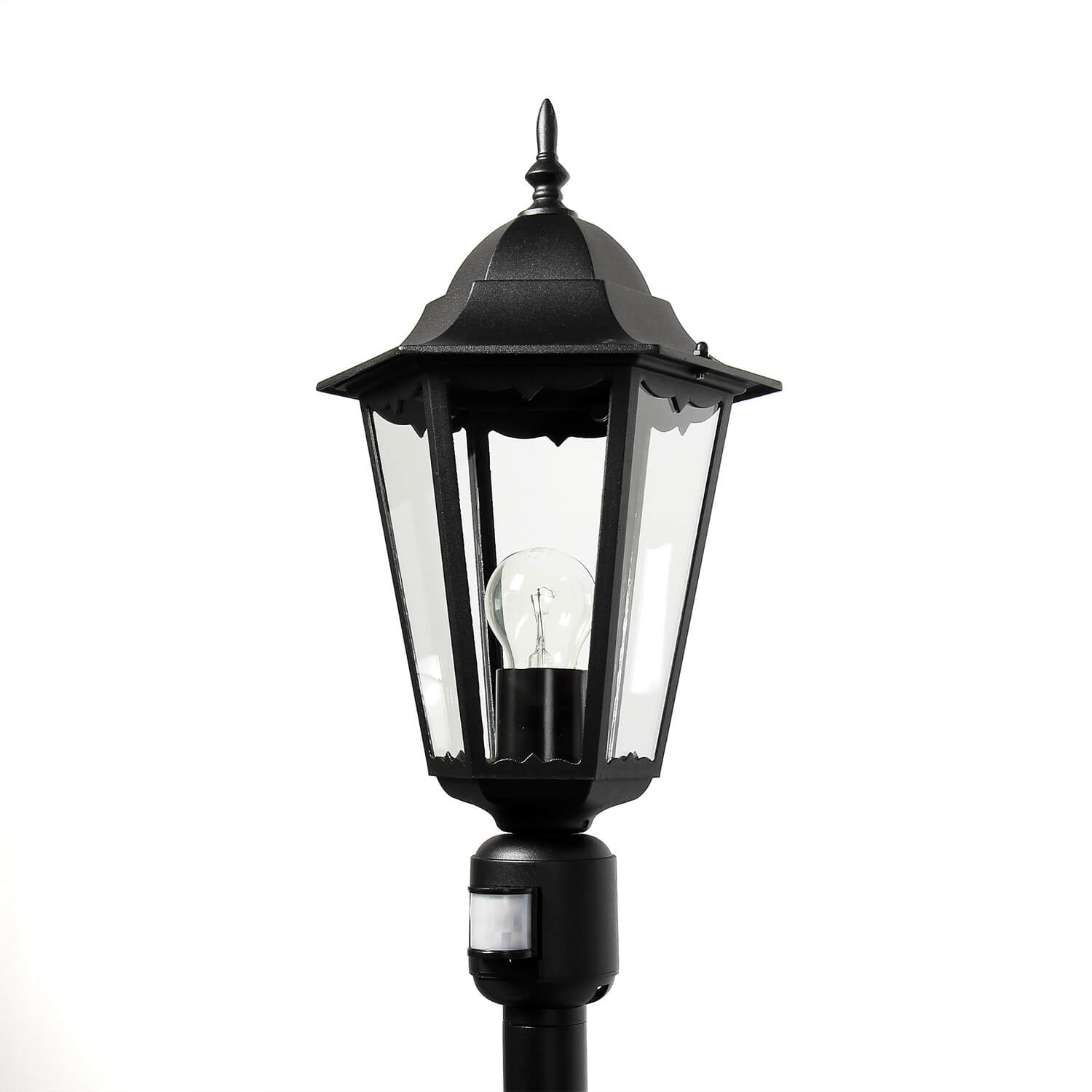 Lampe d'extérieur avec détecteur de mouvement Lampadaire BRISTOL II