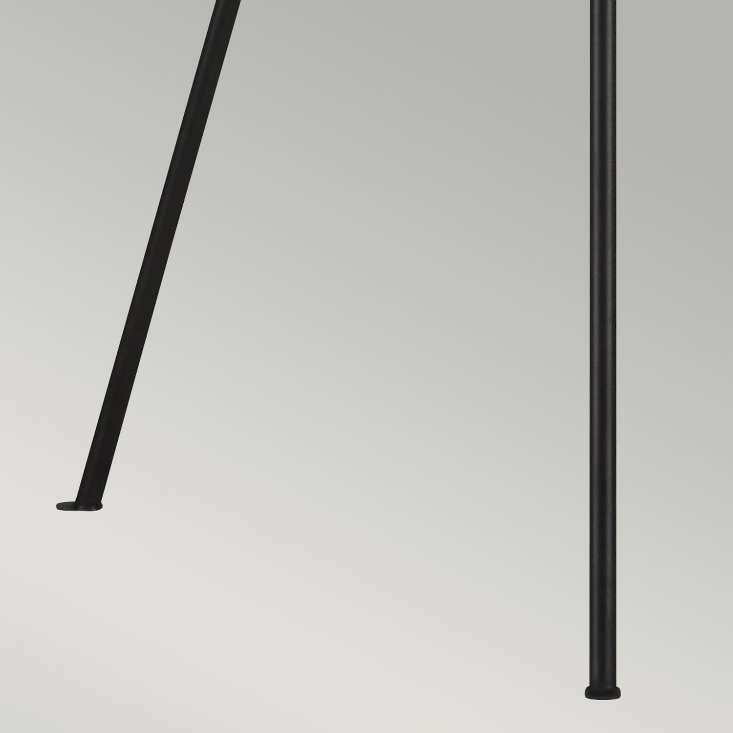 Stehlampe Dreibein in Rost Weiß 140cm klein Metall Stoff