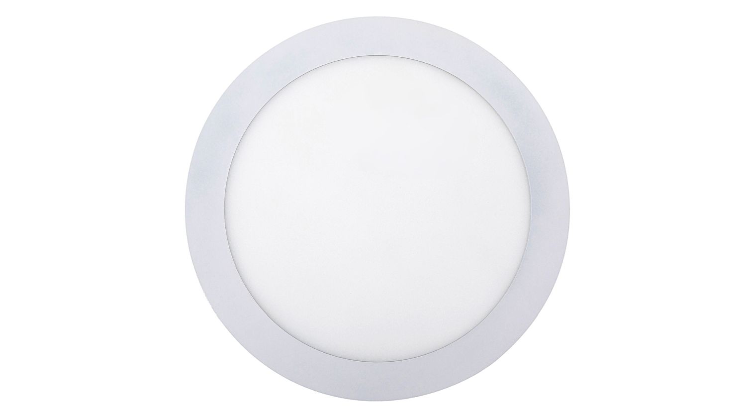 Flache LED Einbauleuchte Weiß 18W blendarm Modern