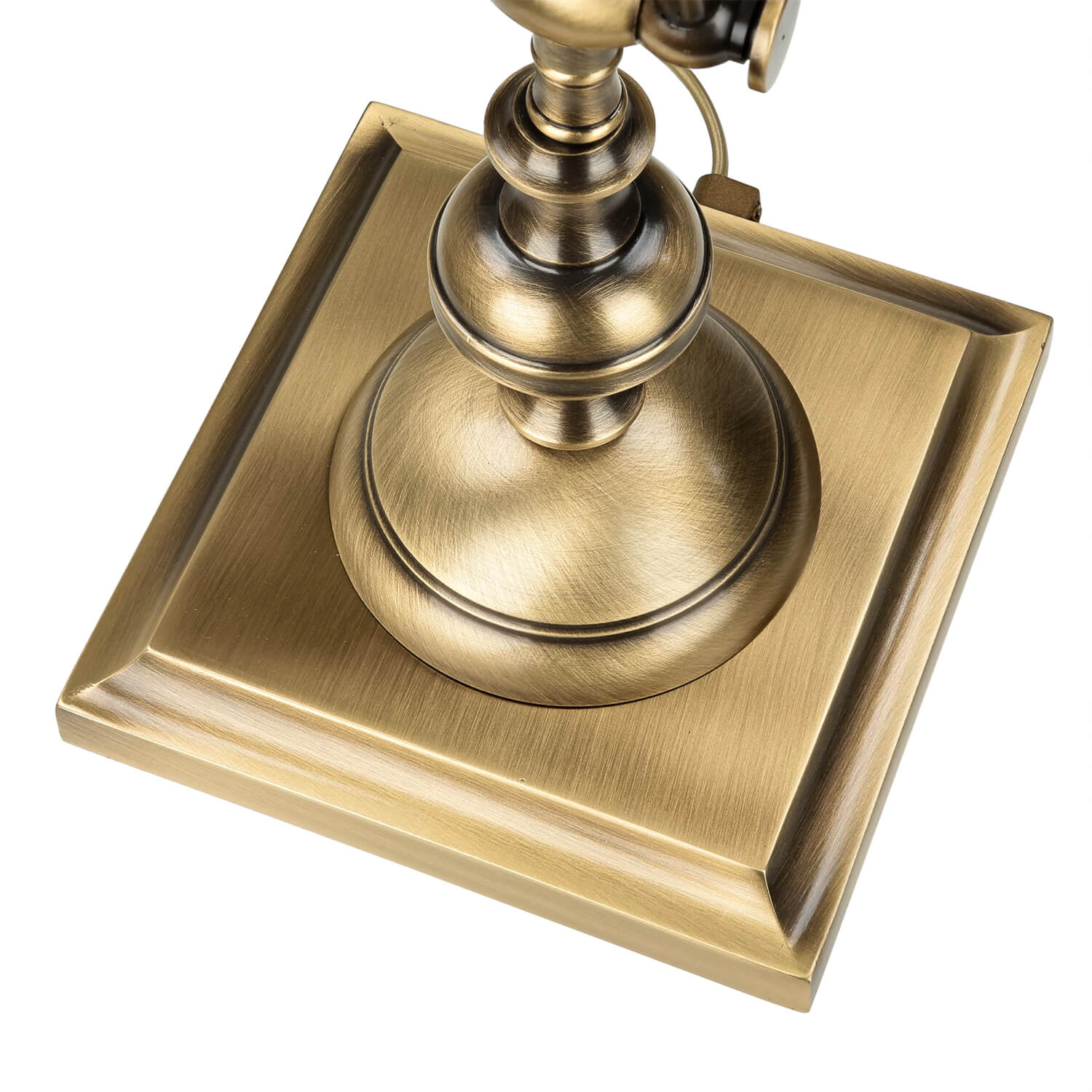 Tischlampe Bronze aus Echt-Messing Premium