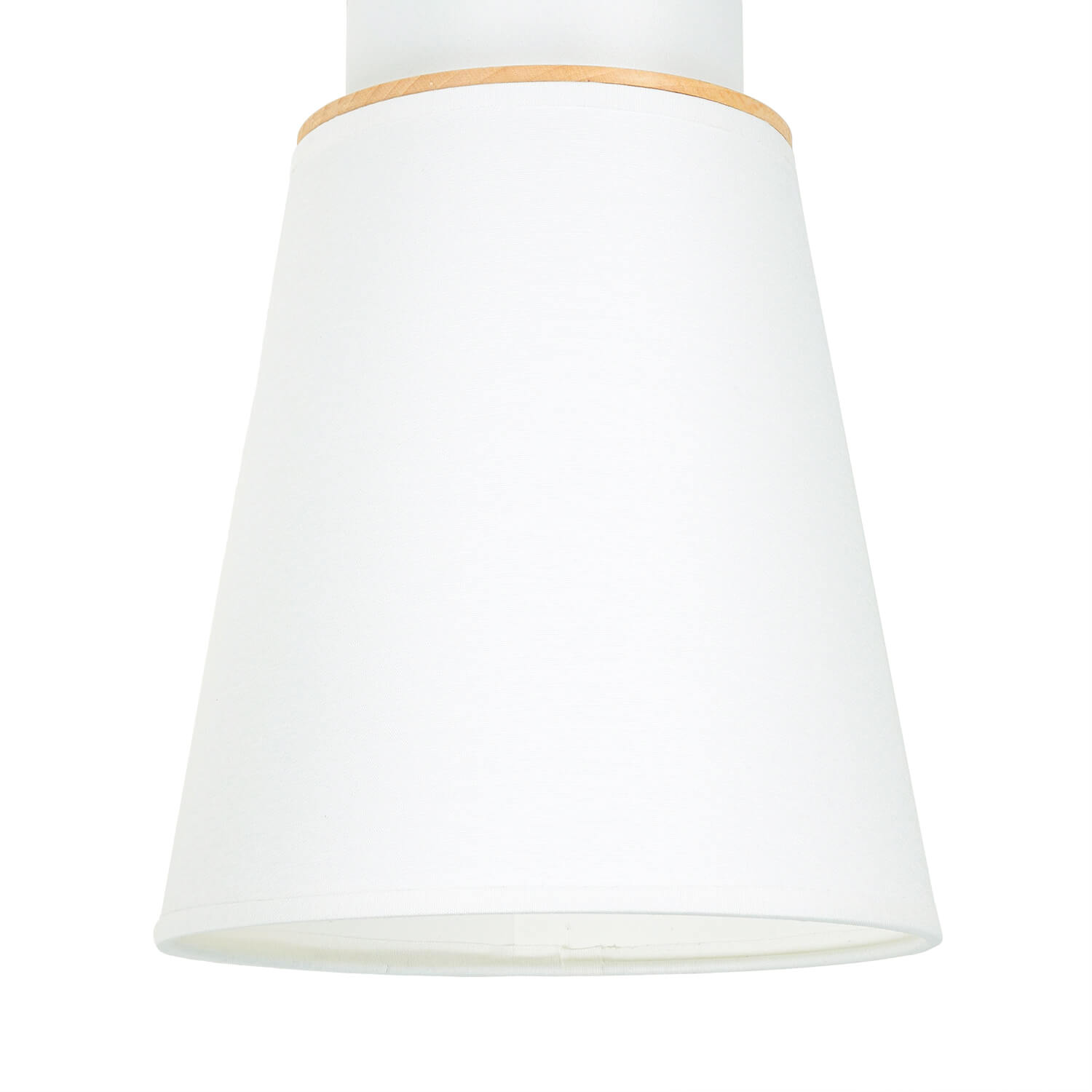 Deckenstrahler Weiß Holz 4-flmg Modern Lampe