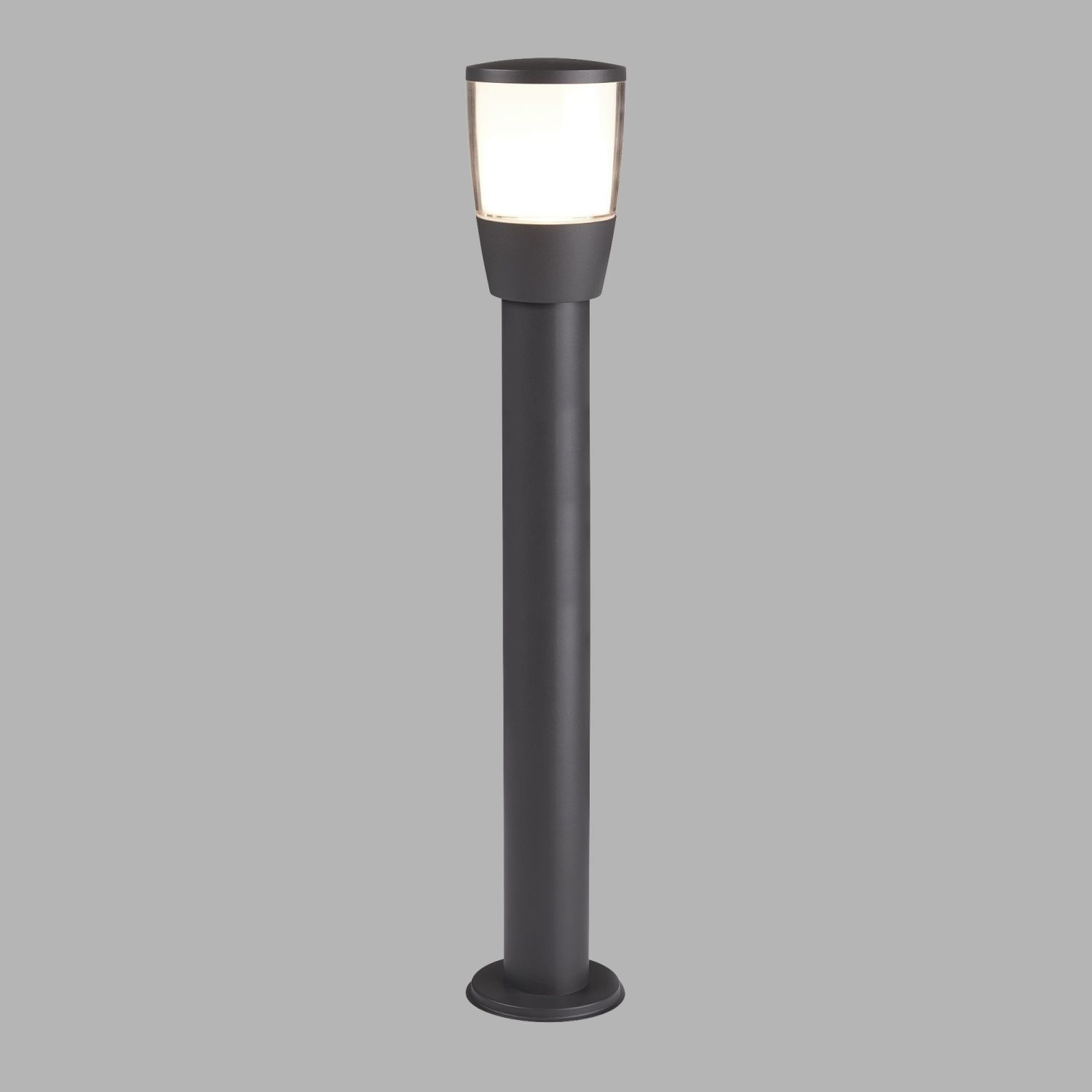 Lampe d'extérieur Anthracite Blanc IP44 E27 90 cm Aluminium