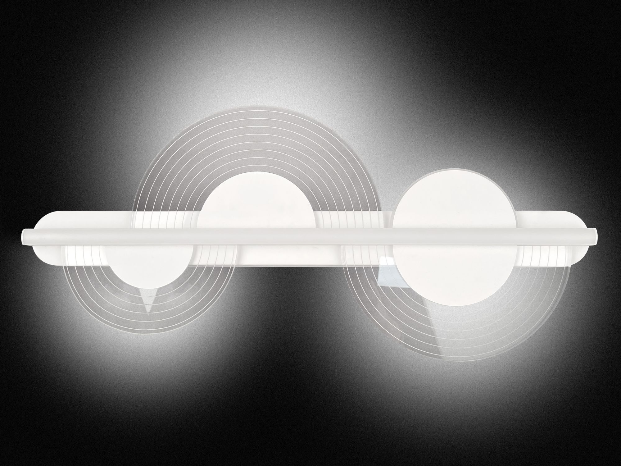 LED Wandlampe Metall 70 cm lang 4000 K neutrales Licht Weiß