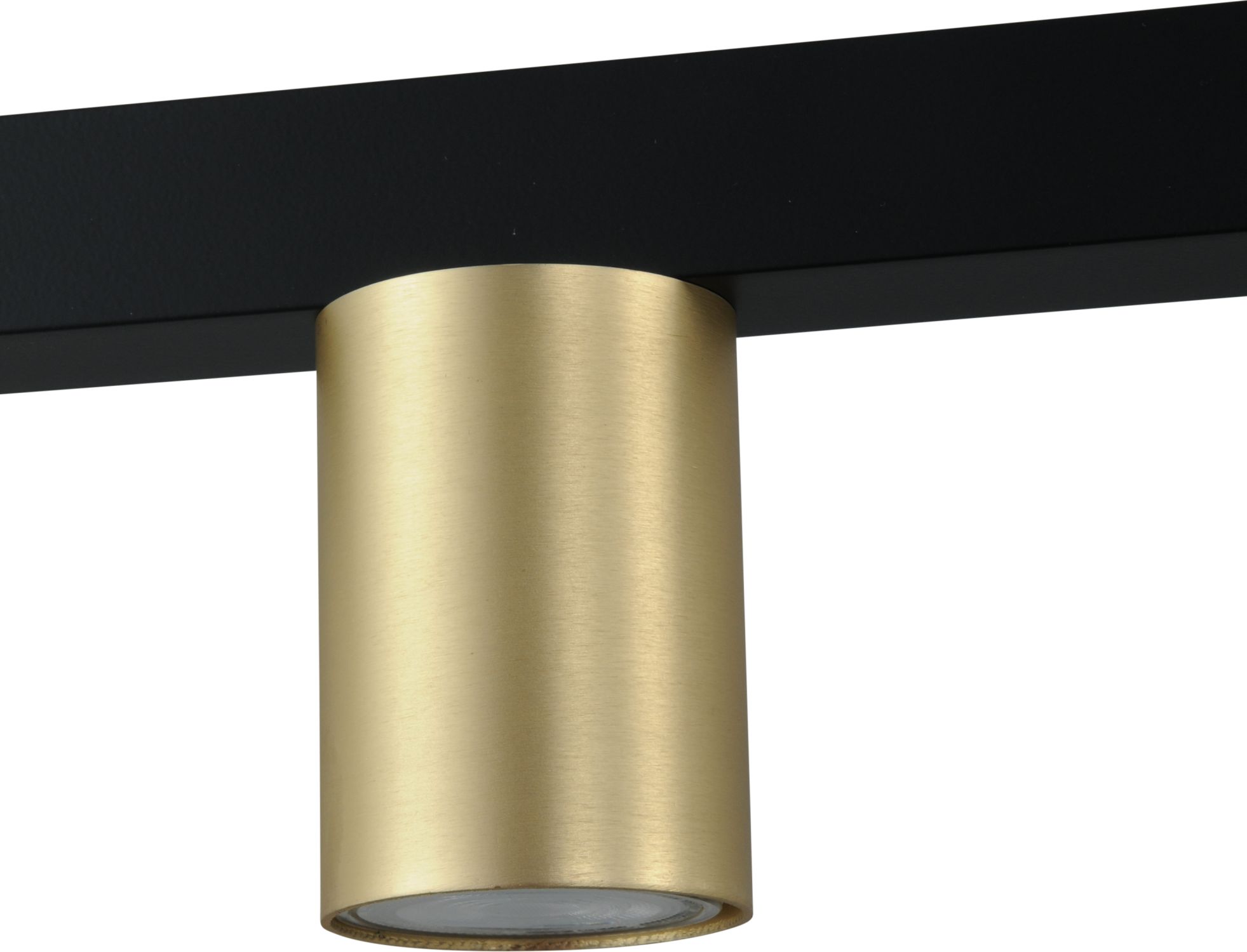 Lampe à suspendre Or Noir Largeur 160 cm Métal Table à manger