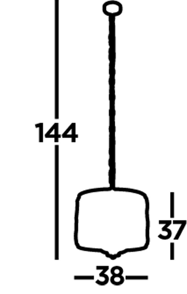 Hängeleuchte rund Ø 38 cm Kristall in Chrom Klar 3x E27