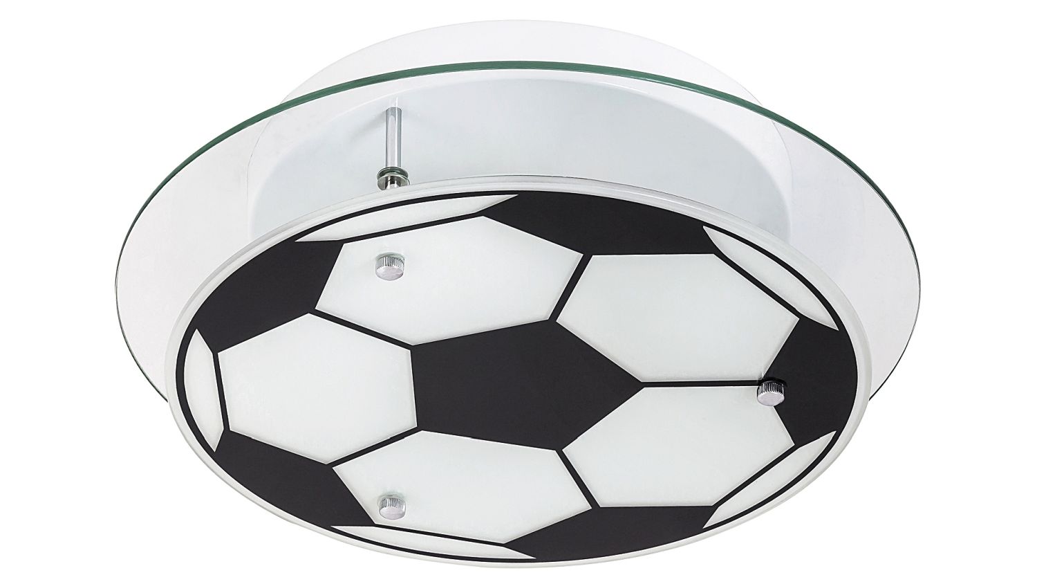 Runde Kinderzimmerlampe Decke Fußball Ø32cm E27
