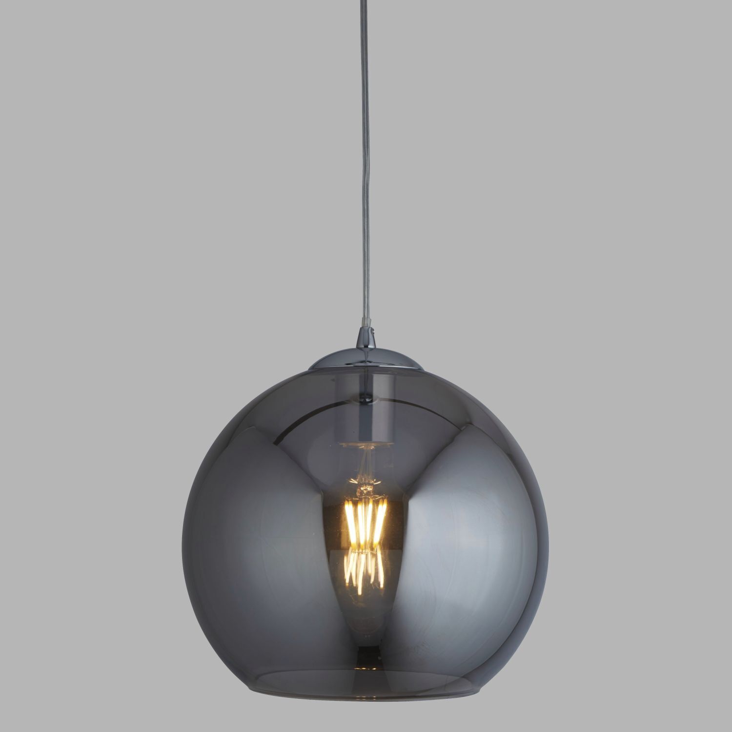 Erstaunlich Lampe Rauchglas Kugel Fotosnull