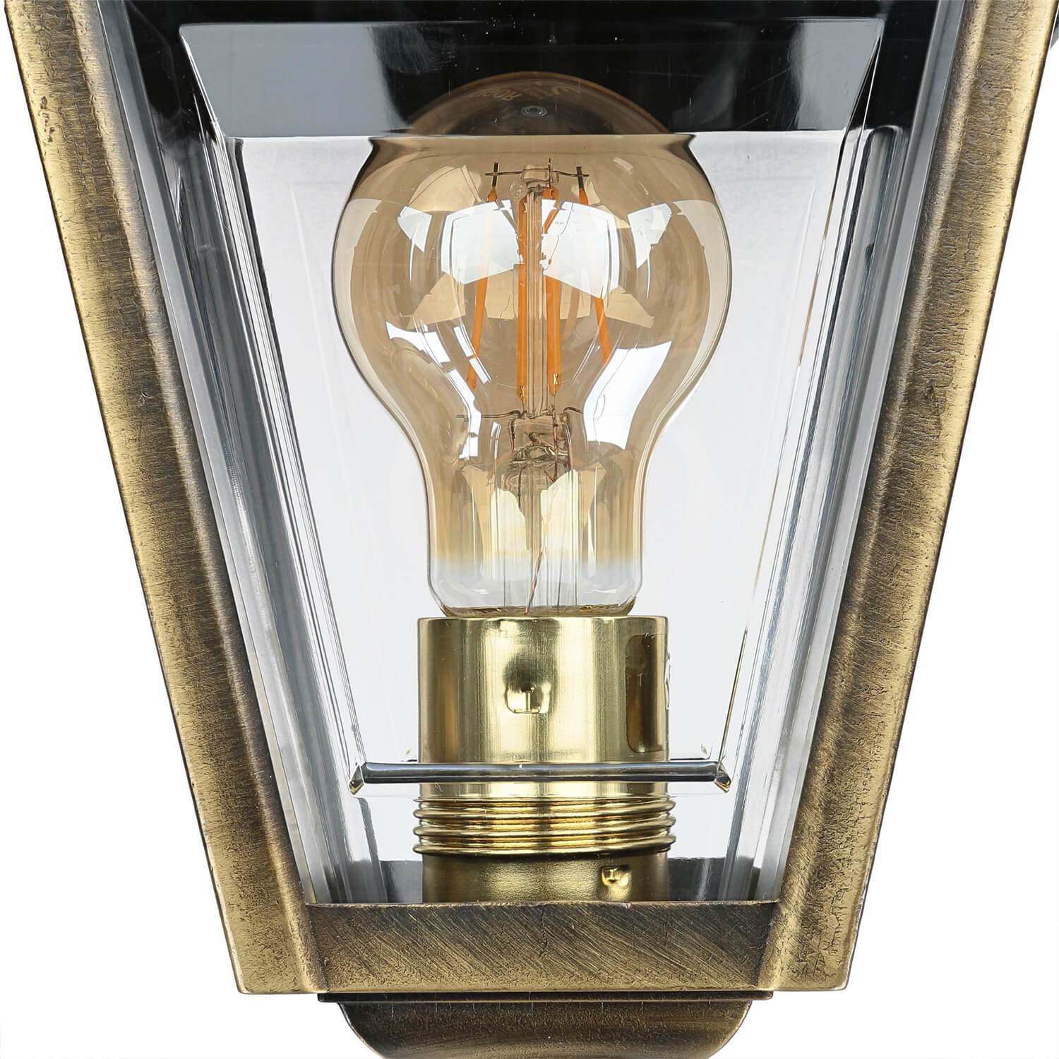 Lampe murale extérieure laiton IP43 Rustique Porte d'entrée