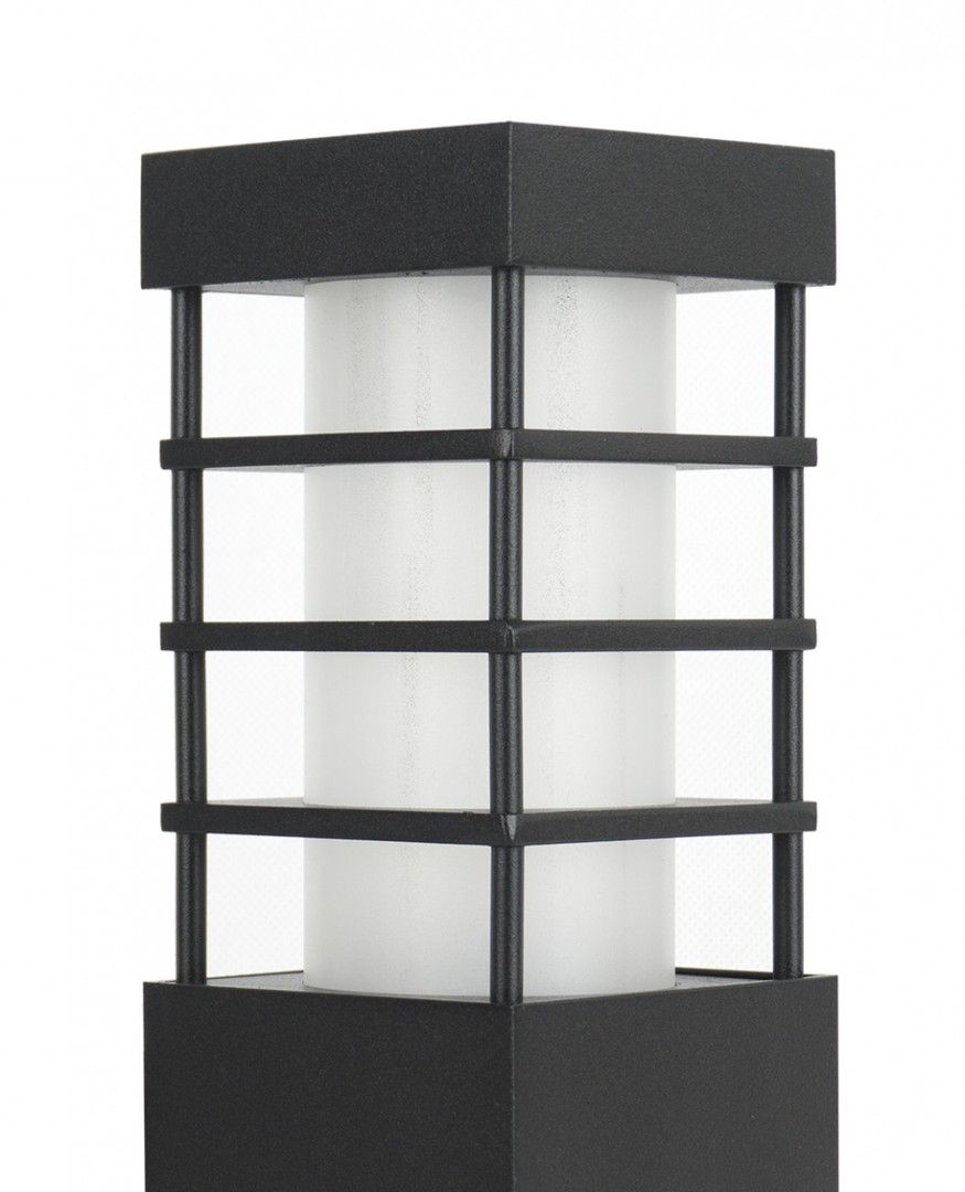 Luminaire d'allée noir jardin 50cm IP54 résistant aux intempéries