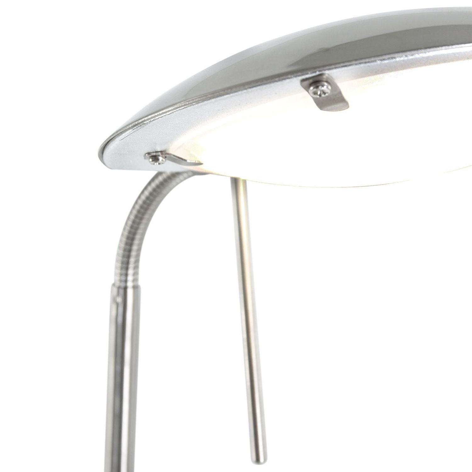 Lampe de bureau LED métal verre 46 cm 2700 K dimmable