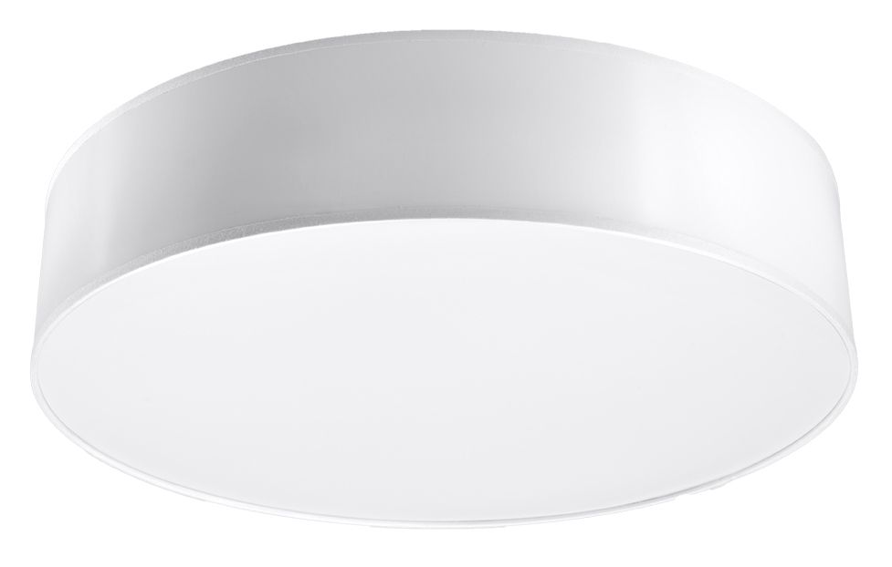 Deckenlampe Weiß rund Ø 55 cm 4x E27 blendarm Modern