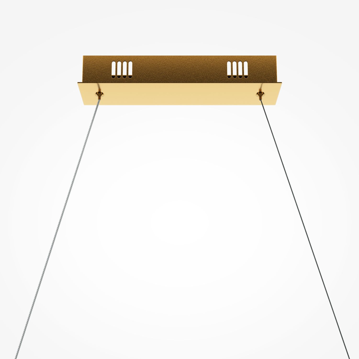 LED Hängelampe Metall H: max. 311,1 cm in Messing MAREN