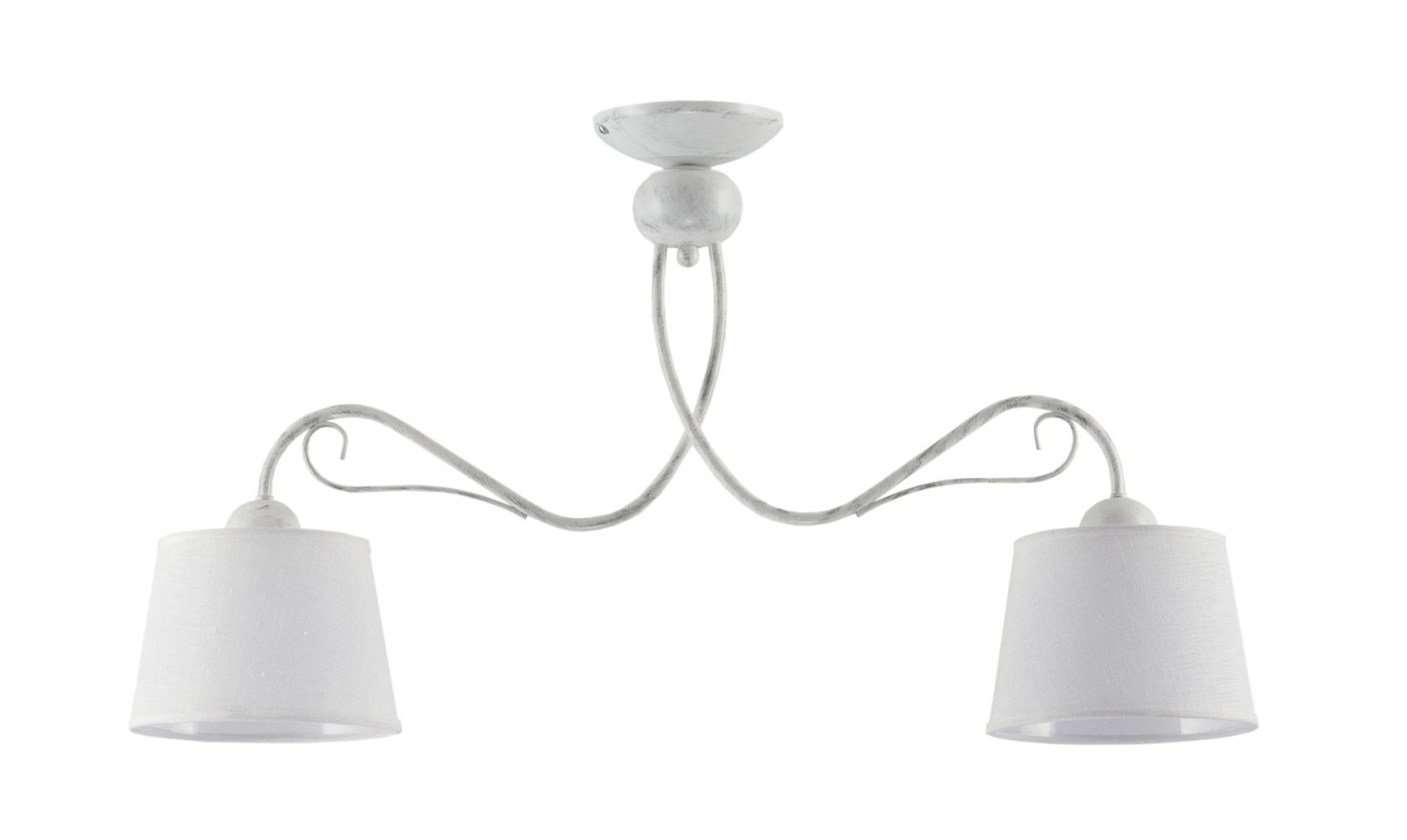 Weiße Deckenleuchte LOCOLA L:80cm Esszimmer Lampe