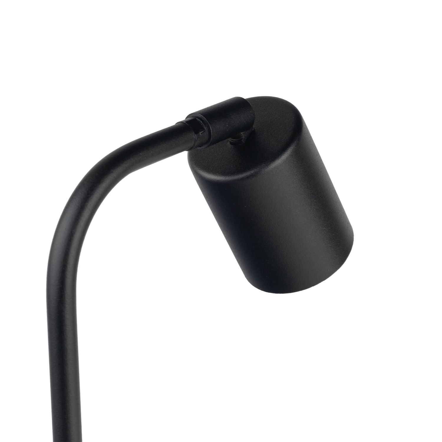 Lampe de bureau métal 40 cm petit noir réglable