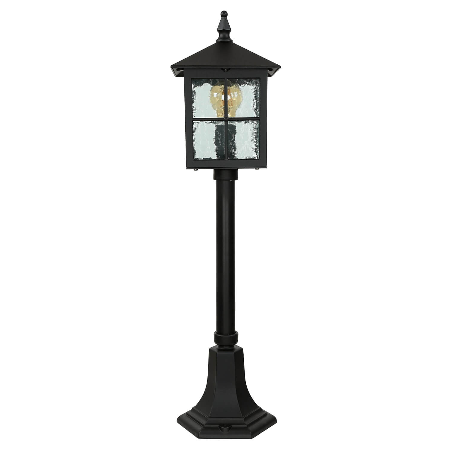 Lampe d'extérieur BAARLE 76cm noir IP43 aluminium