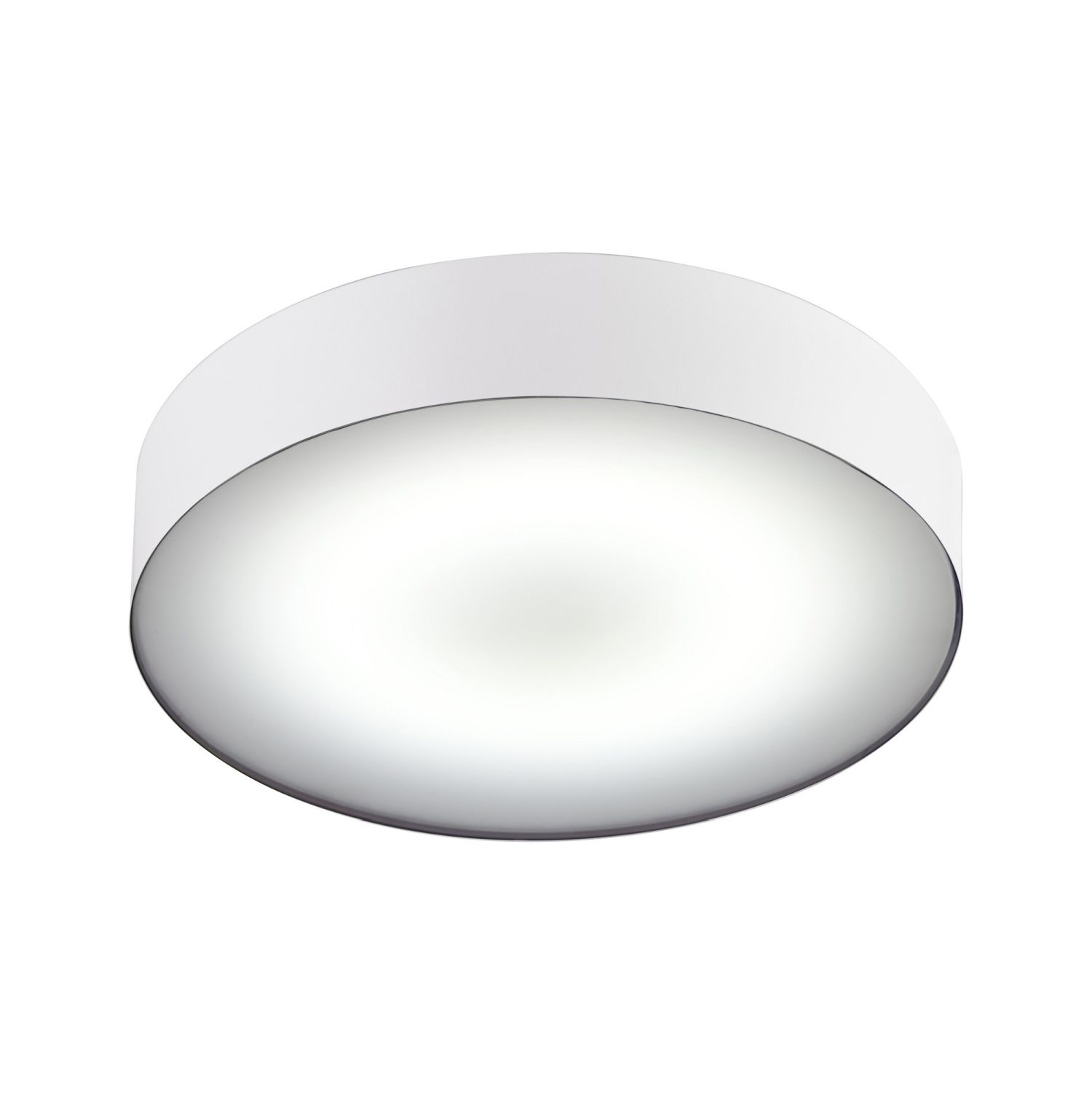 LED Deckenlampe 4000 K 2200 lm Ø 40,5 cm rund Weiß blendarm