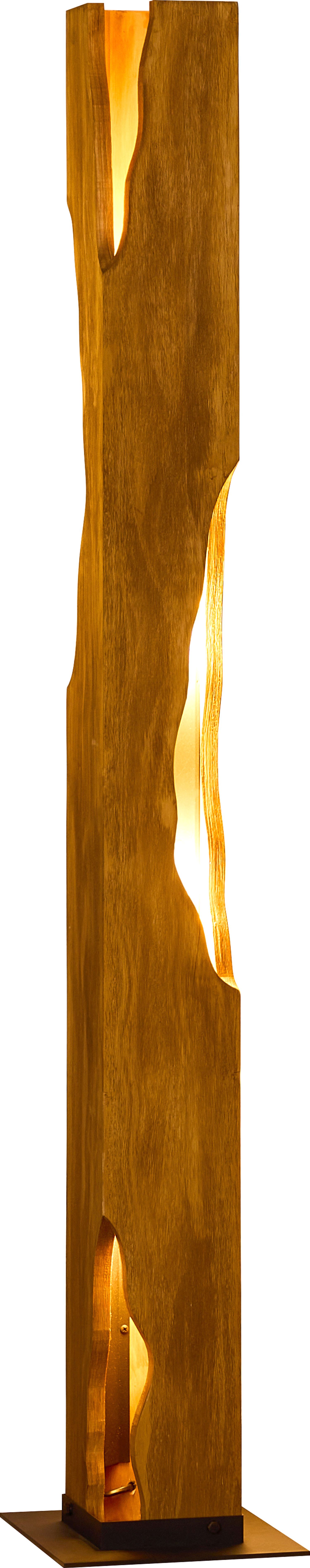 Lampadaire en bois Scandinave 141 cm petit E27 confortable