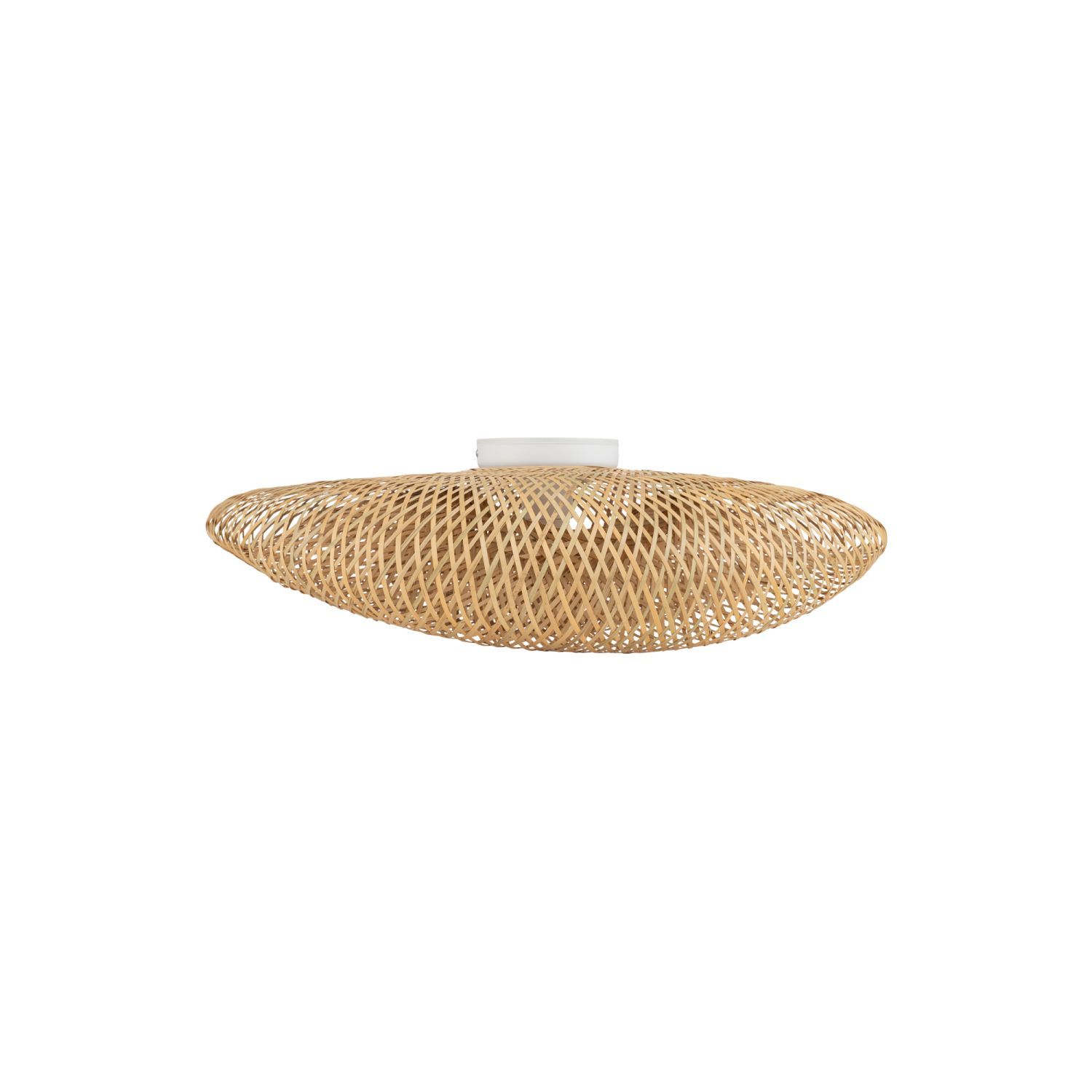 Plafonnier décoratif Ø60 cm grand bambou bois naturel