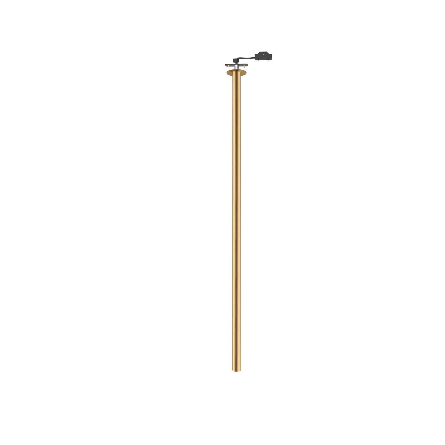 Stilvoller Einbauspot in Gold rund H:90 cm G9 bis 10 W