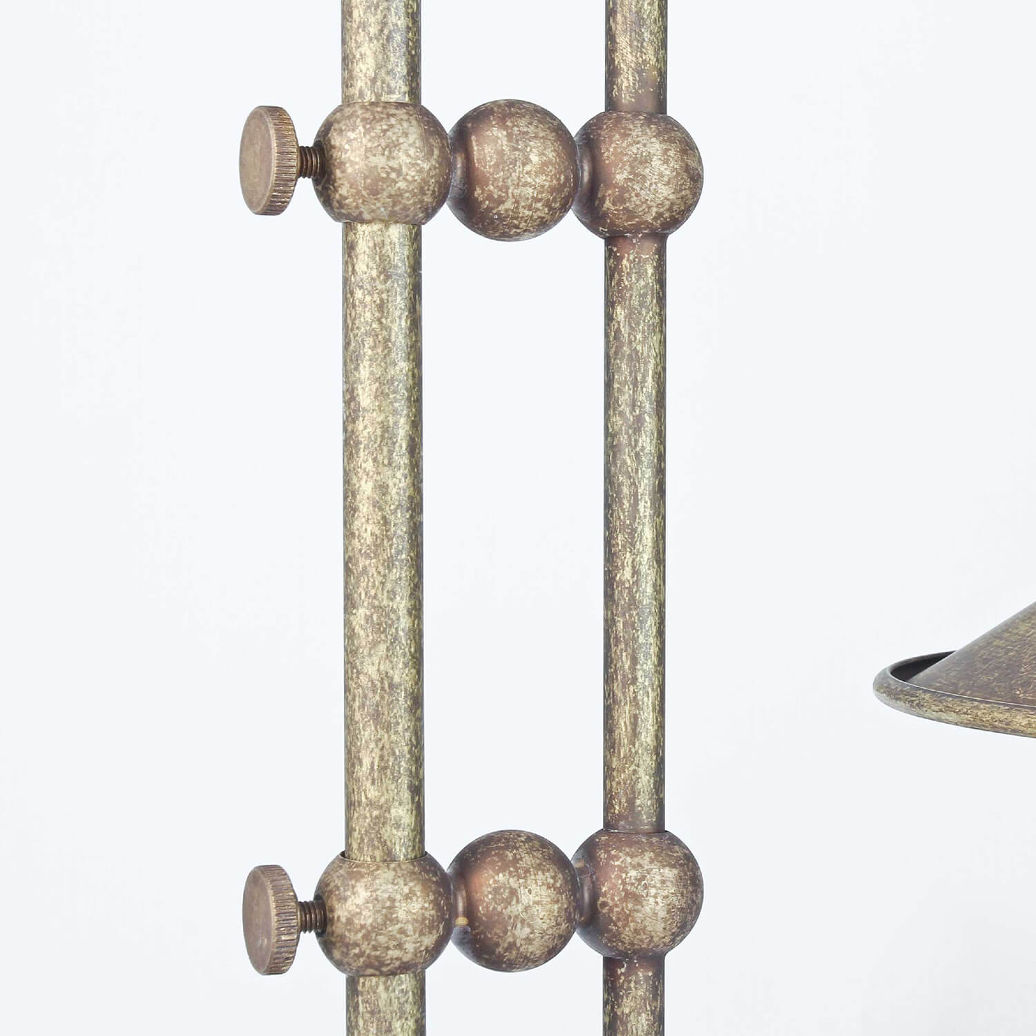 Tischlampe Messing in Antik Bronze