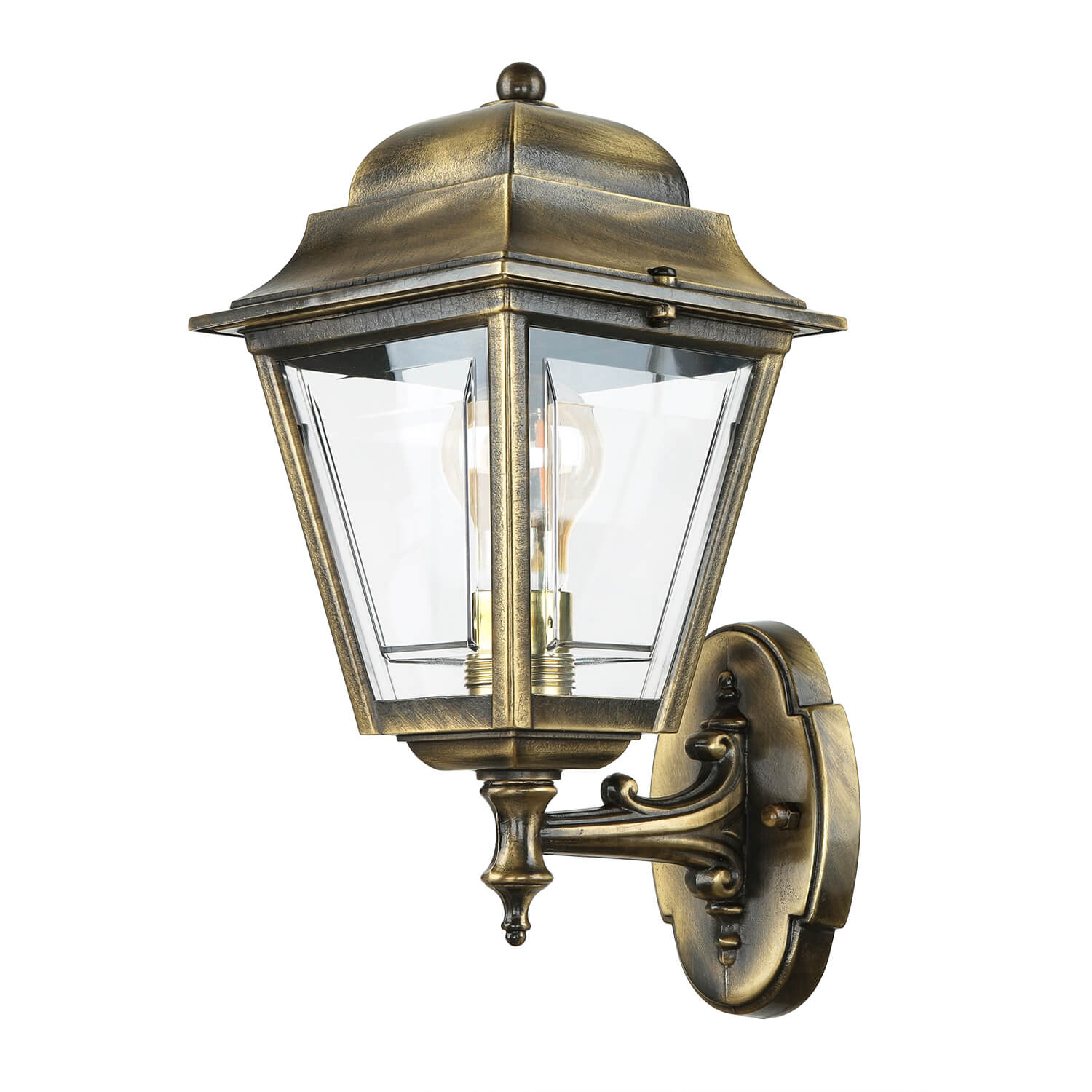 Lampe murale extérieure laiton IP43 Rustique Porte d'entrée