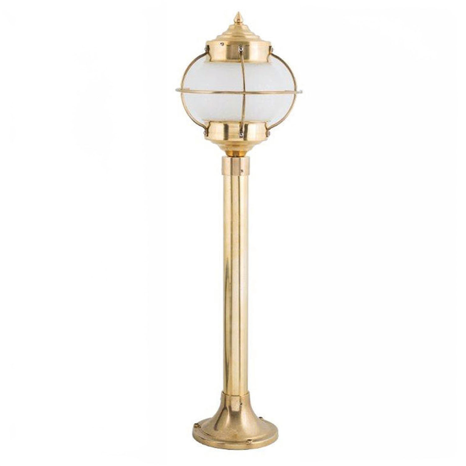 Lampe de jardin laiton H:65cm Maritim résistant aux intempéries