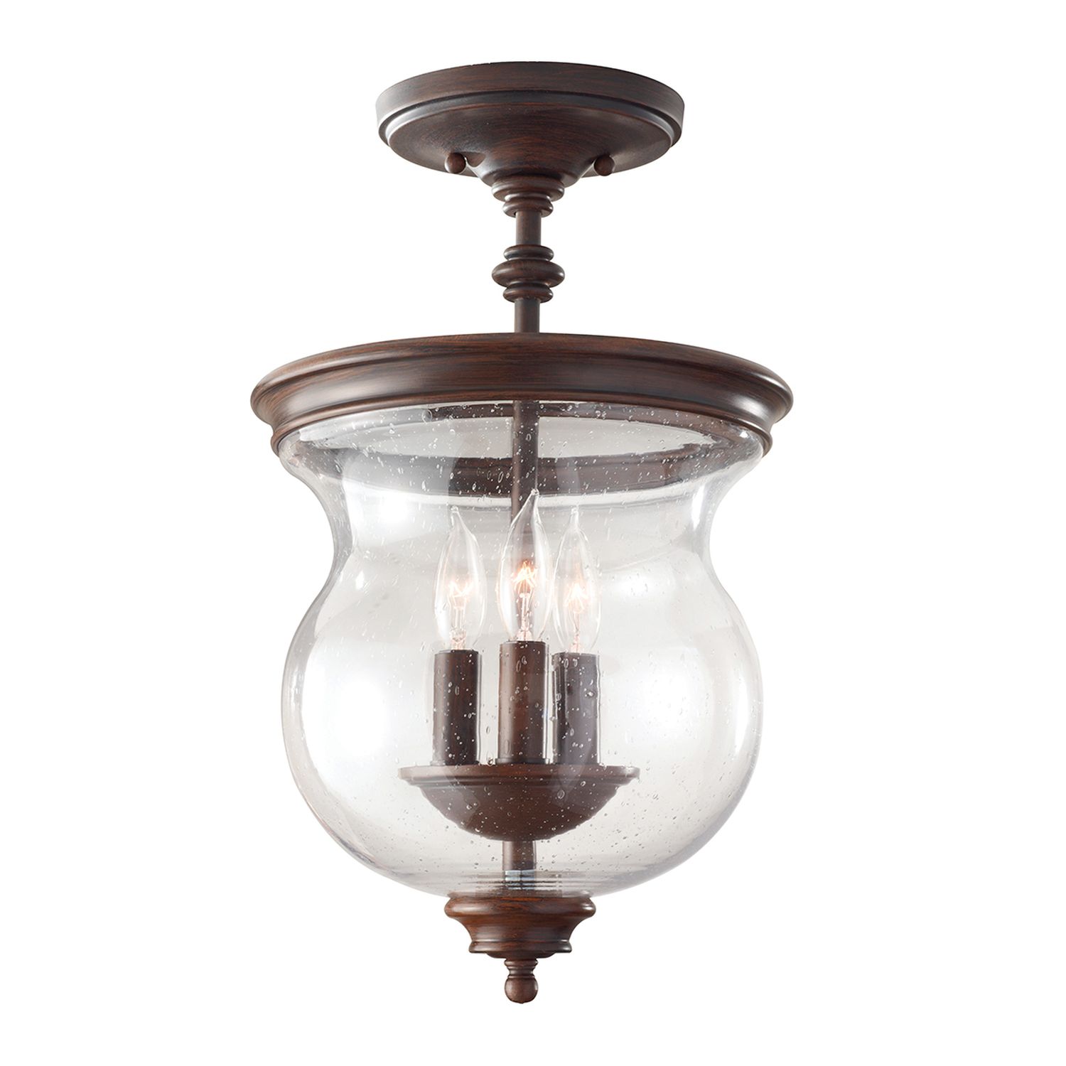 Deckenleuchte JASCHA Bronze 3-flmg Design Lampe