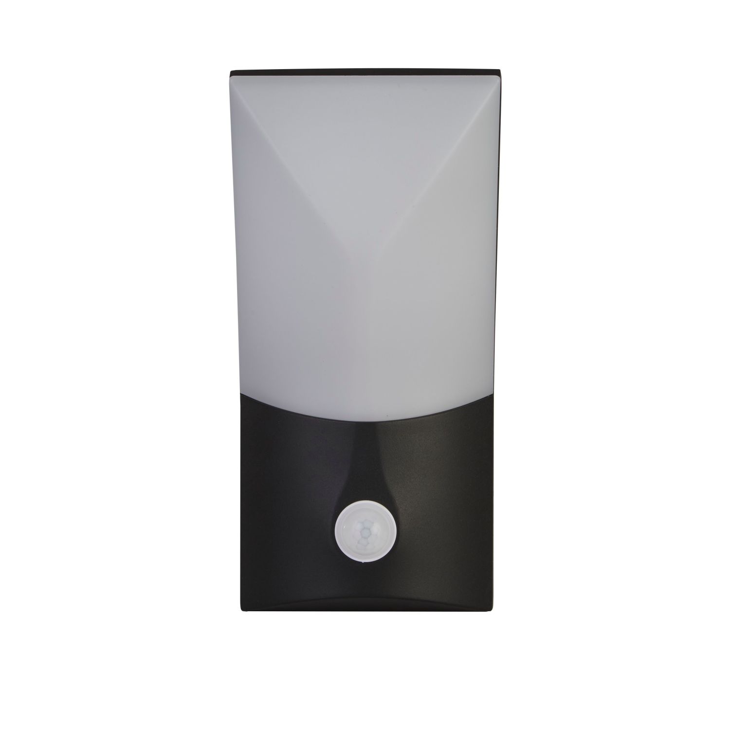 LED Wandlampe außen Bewegungssensor IP54 Schwarz Weiß