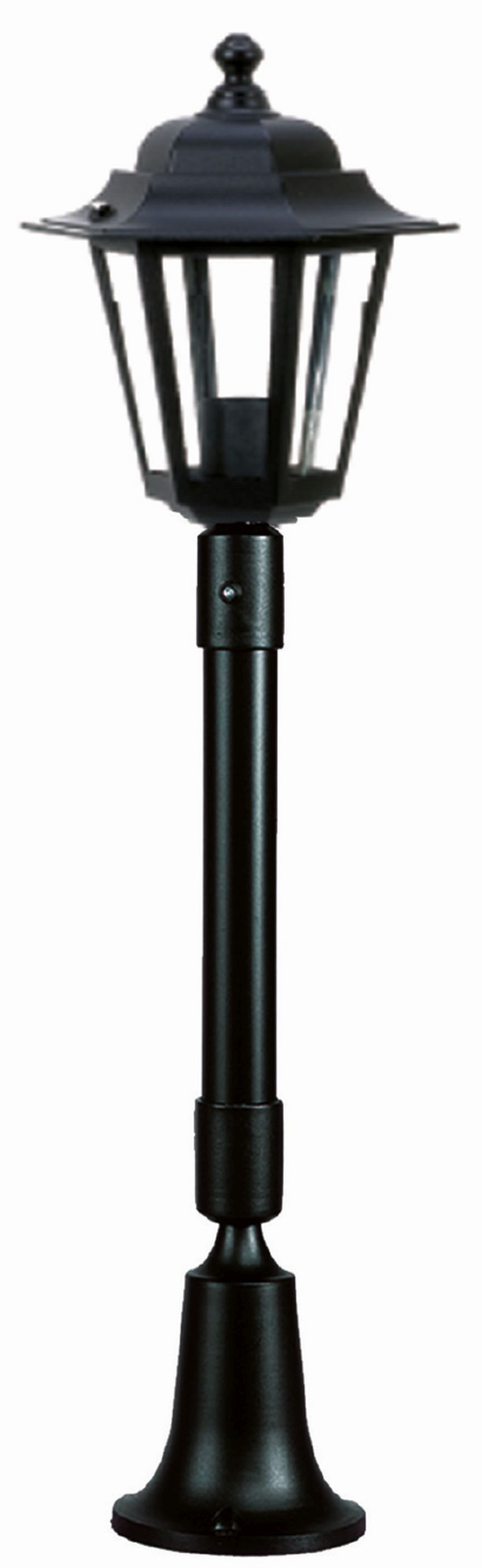 Elegante Wegeleuchte Schwarz Rustikal 77cm E27 IP43